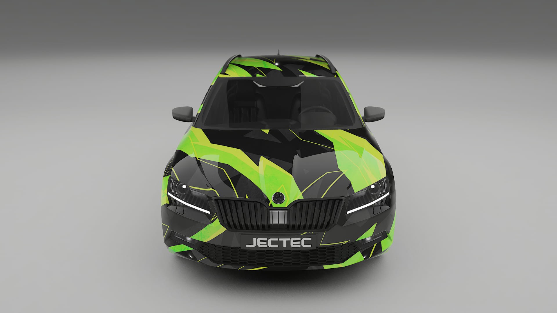 Škoda Superb B8 NINJA TURTLES Designed Wrap PPF Kit – Printable Polyurethane Film