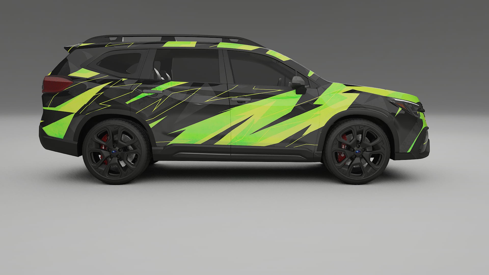 Subaru Ascent BT facelift LCI NINJA TURTLES Designed Wrap PPF Kit – Printable Polyurethane Film