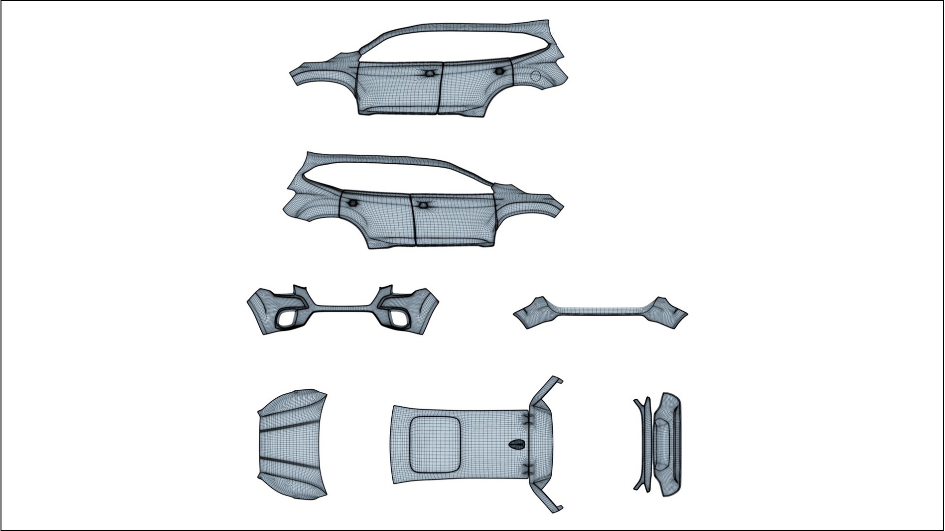 Subaru Forester V SK facelift LCI NINJA TURTLES Designed Wrap PPF Kit – Printable Polyurethane Film 2