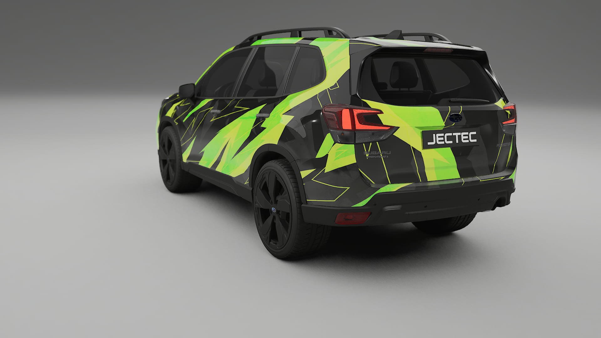 Subaru Forester V SK prefacelift pre-LCI NINJA TURTLES Designed Wrap PPF Kit – Printable Polyurethane Film