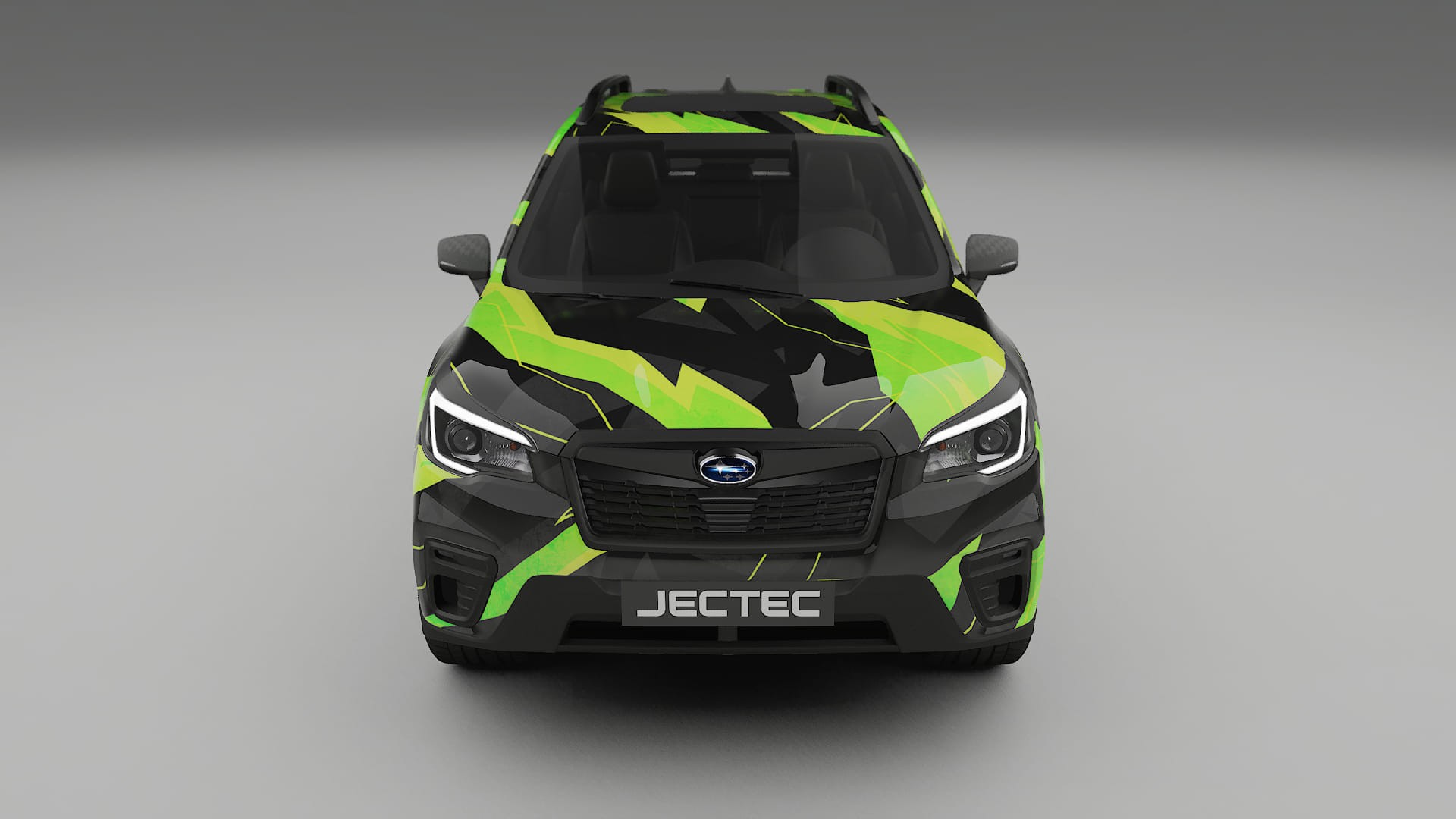 Subaru Forester V SK prefacelift pre-LCI NINJA TURTLES Designed Wrap PPF Kit – Printable Polyurethane Film