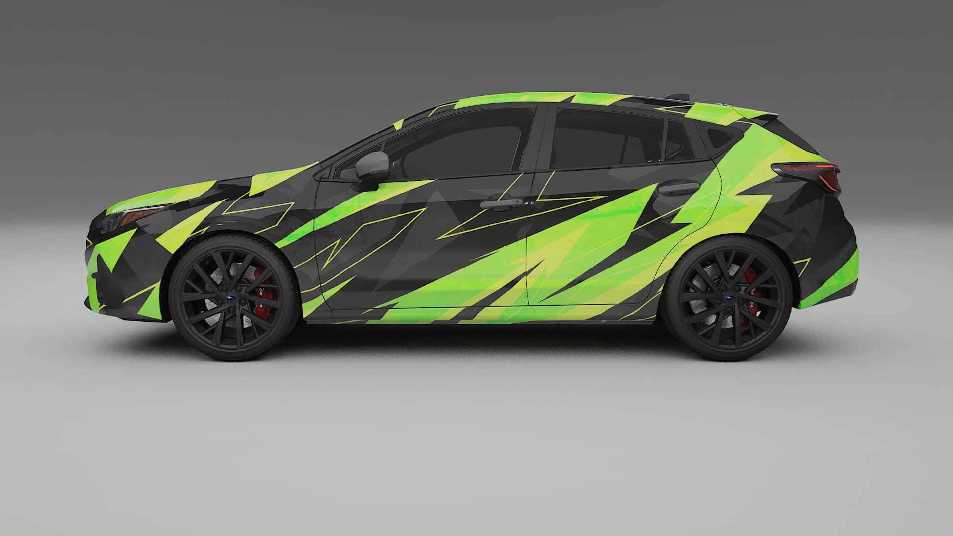 Subaru Impreza GU NINJA TURTLES Designed Wrap PPF Kit – Printable Polyurethane Film