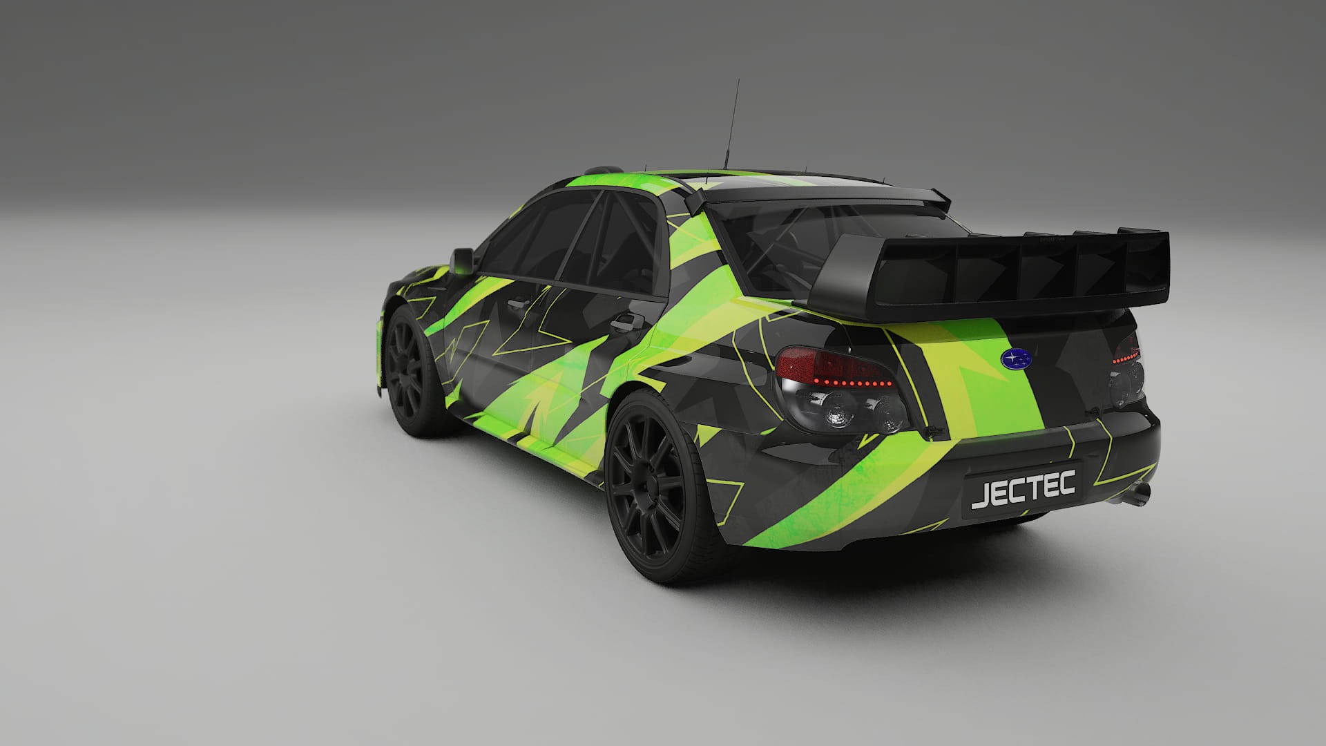 Subaru Impreza WRC GD NINJA TURTLES Designed Wrap PPF Kit – Printable Polyurethane Film