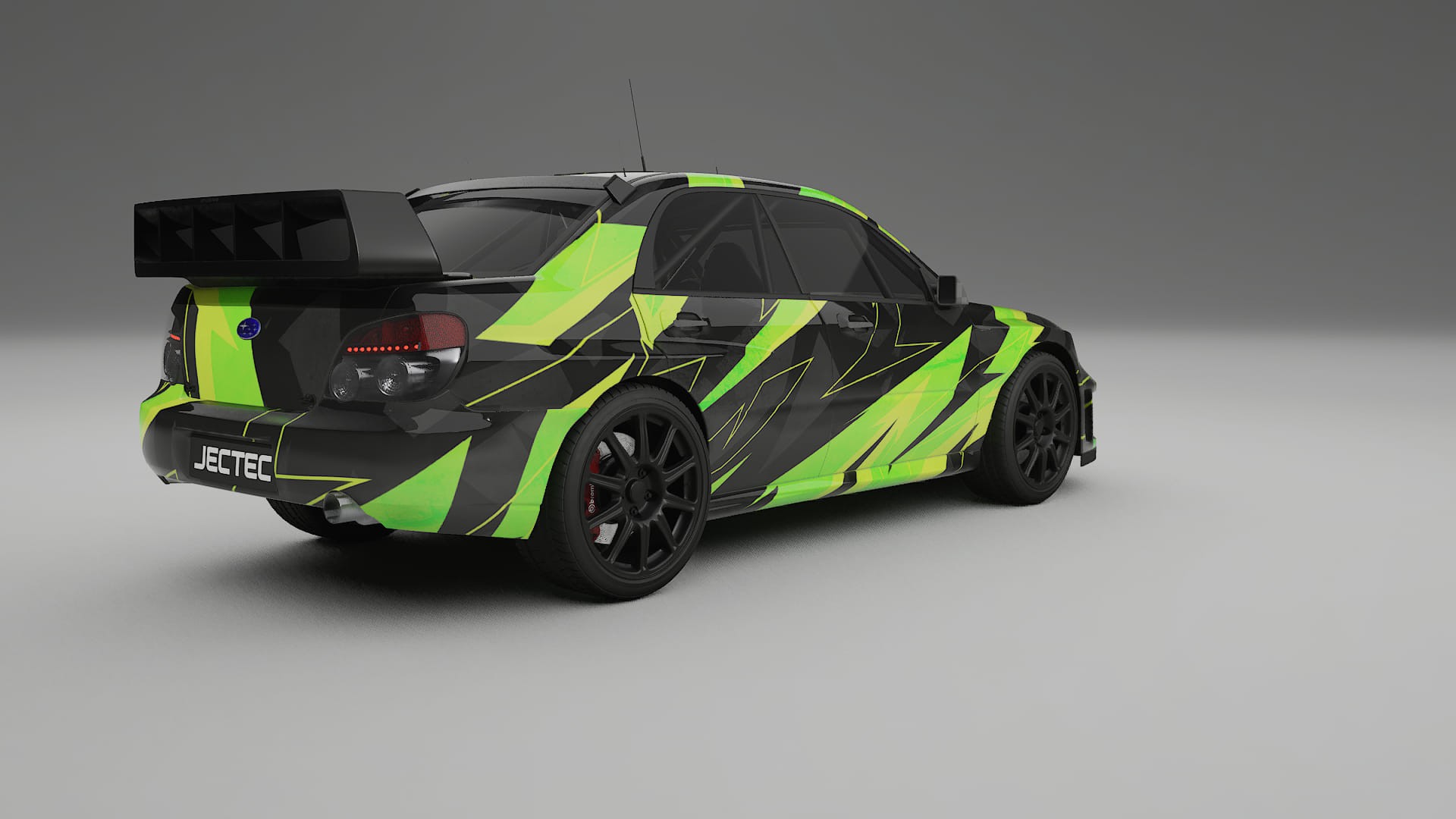 Subaru Impreza WRC GD NINJA TURTLES Designed Wrap PPF Kit – Printable Polyurethane Film