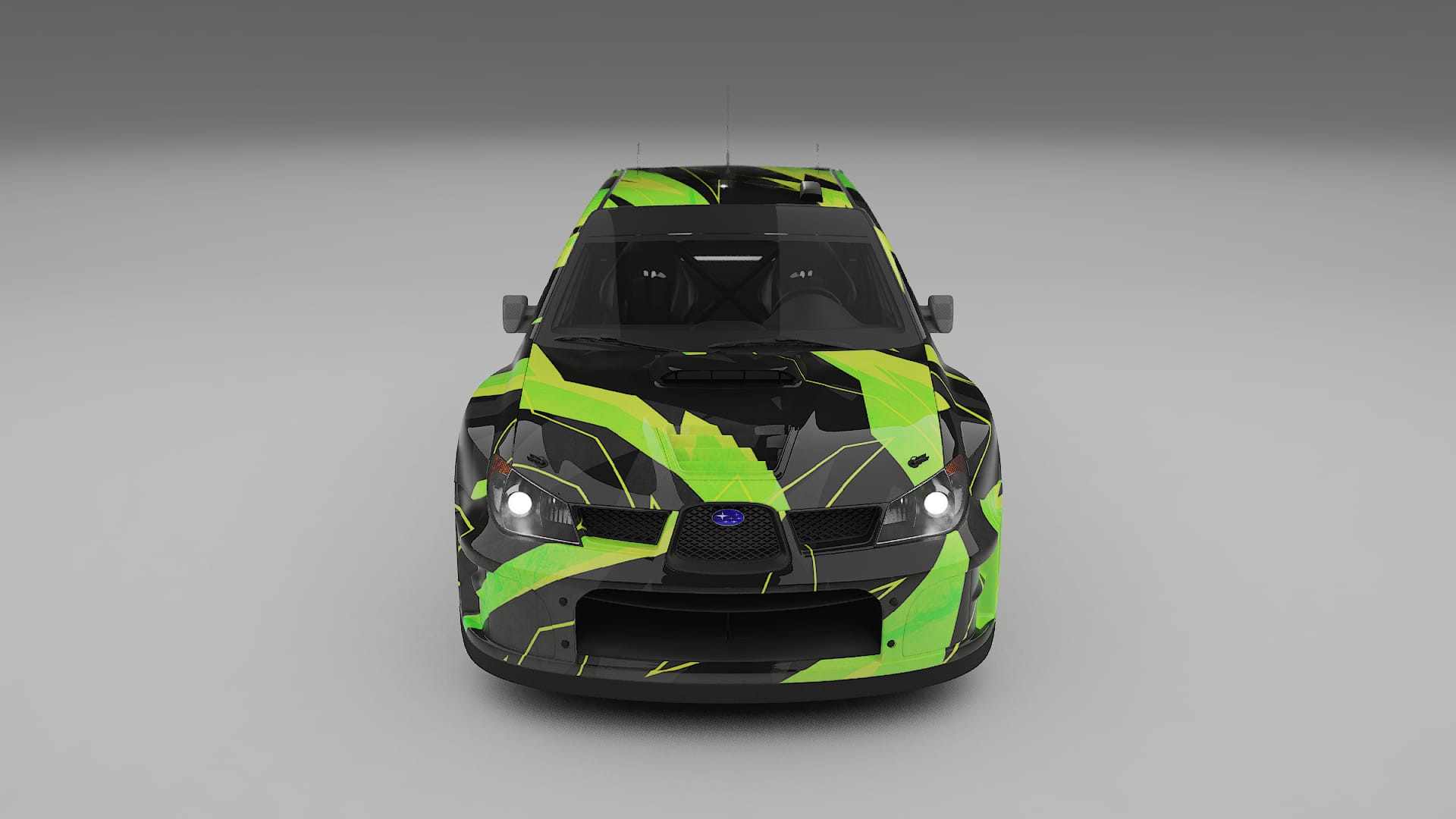 Subaru Impreza WRC GD NINJA TURTLES Designed Wrap PPF Kit – Printable Polyurethane Film