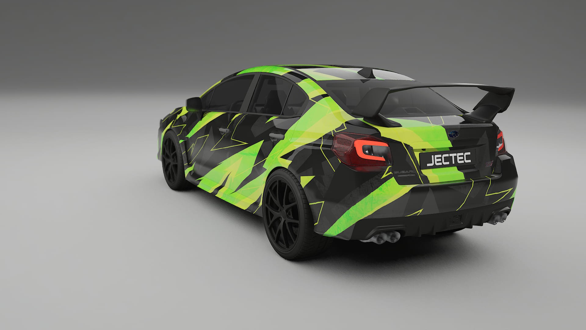 Subaru Impreza WRX Sti VA prefacelift pre-LCI NINJA TURTLES Designed Wrap PPF Kit – Printable Polyurethane Film