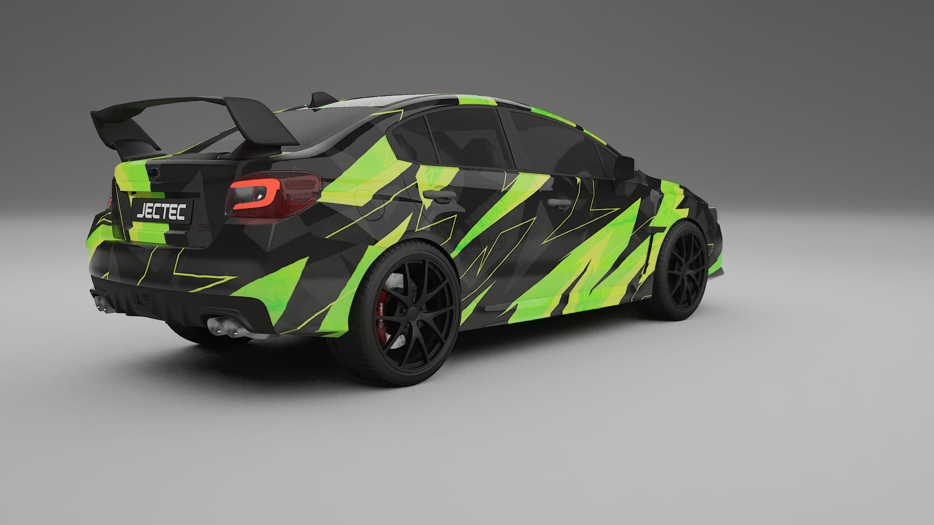 Subaru Impreza WRX Sti VA prefacelift pre-LCI NINJA TURTLES Designed Wrap PPF Kit – Printable Polyurethane Film