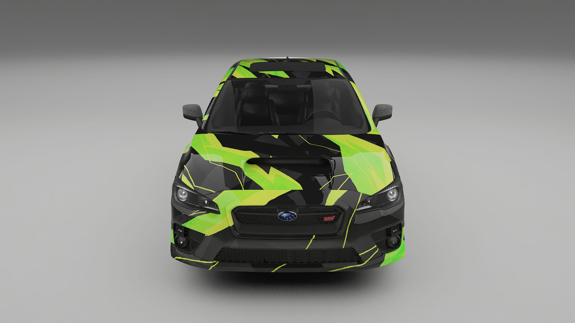 Subaru Impreza WRX Sti VA prefacelift pre-LCI NINJA TURTLES Designed Wrap PPF Kit – Printable Polyurethane Film
