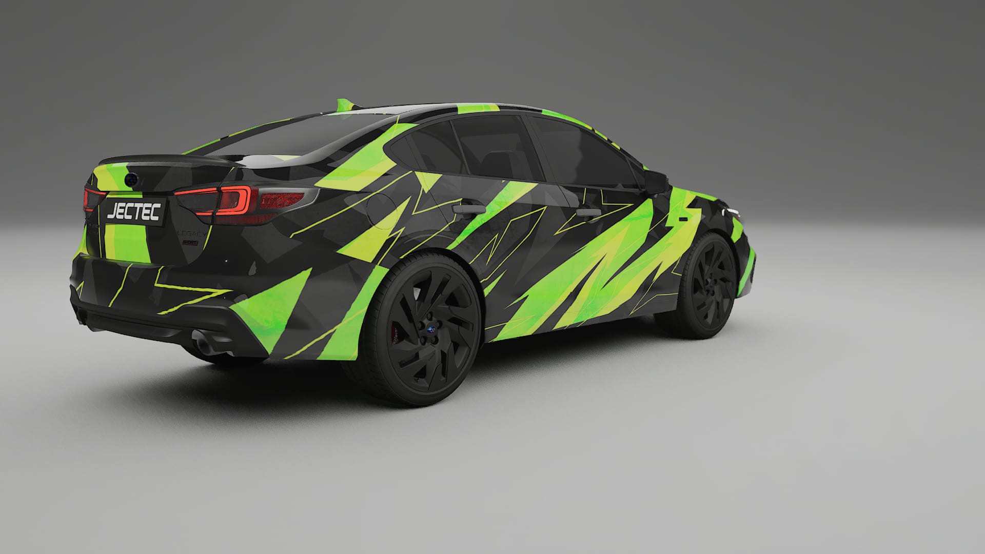Subaru Legacy BW NINJA TURTLES Designed Wrap PPF Kit – Printable Polyurethane Film