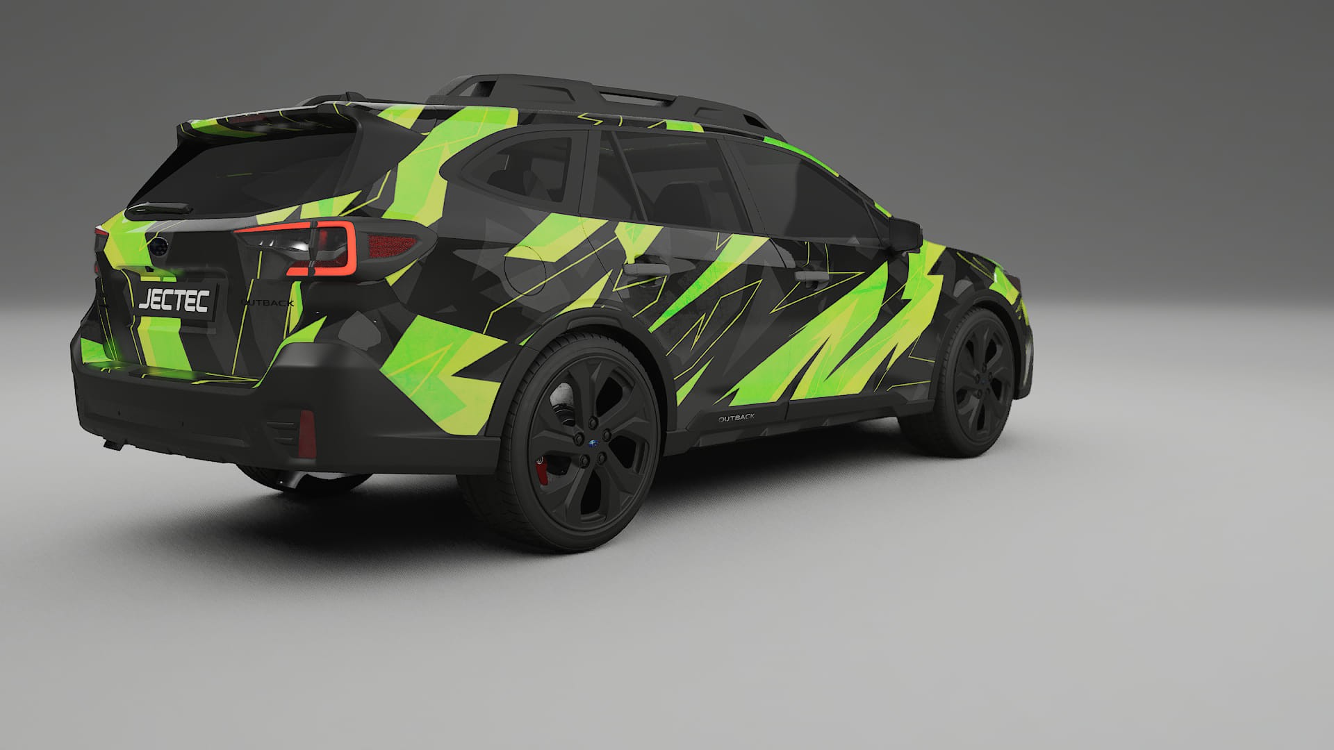 Subaru Outback VI BS prefacelift pre-LCI NINJA TURTLES Designed Wrap PPF Kit – Printable Polyurethane Film