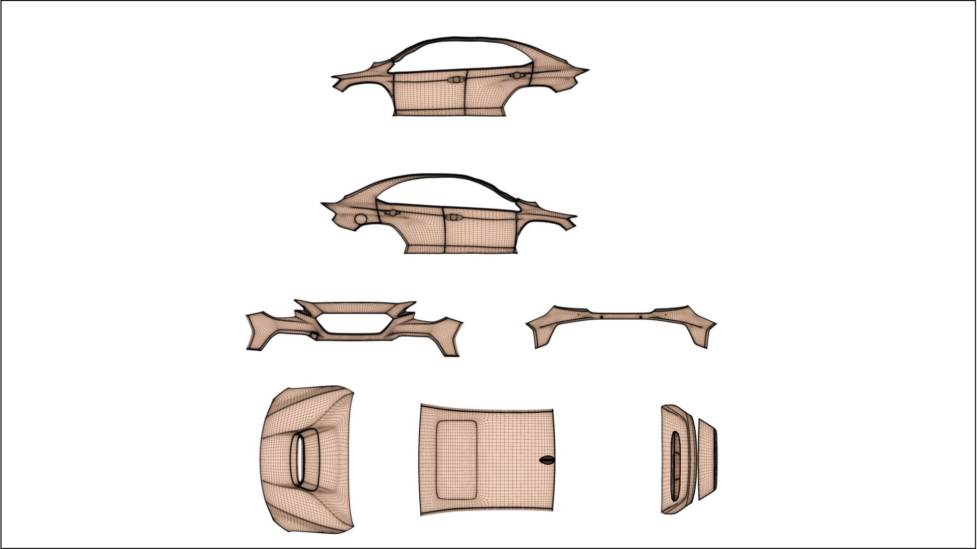 Subaru WRX VB NINJA TURTLES Designed Wrap PPF Kit – Printable Polyurethane Film 2
