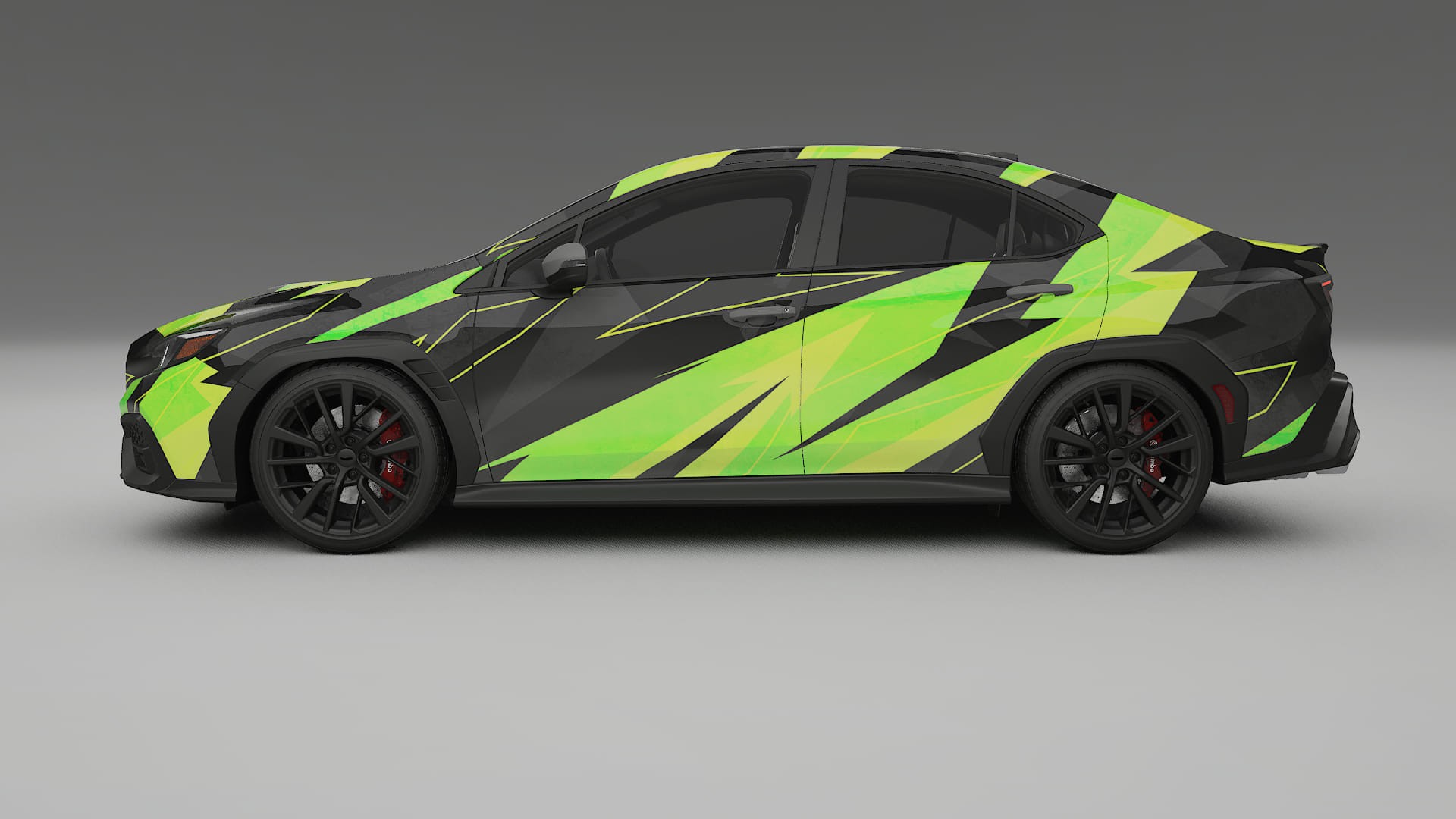 Subaru WRX VB NINJA TURTLES Designed Wrap PPF Kit – Printable Polyurethane Film