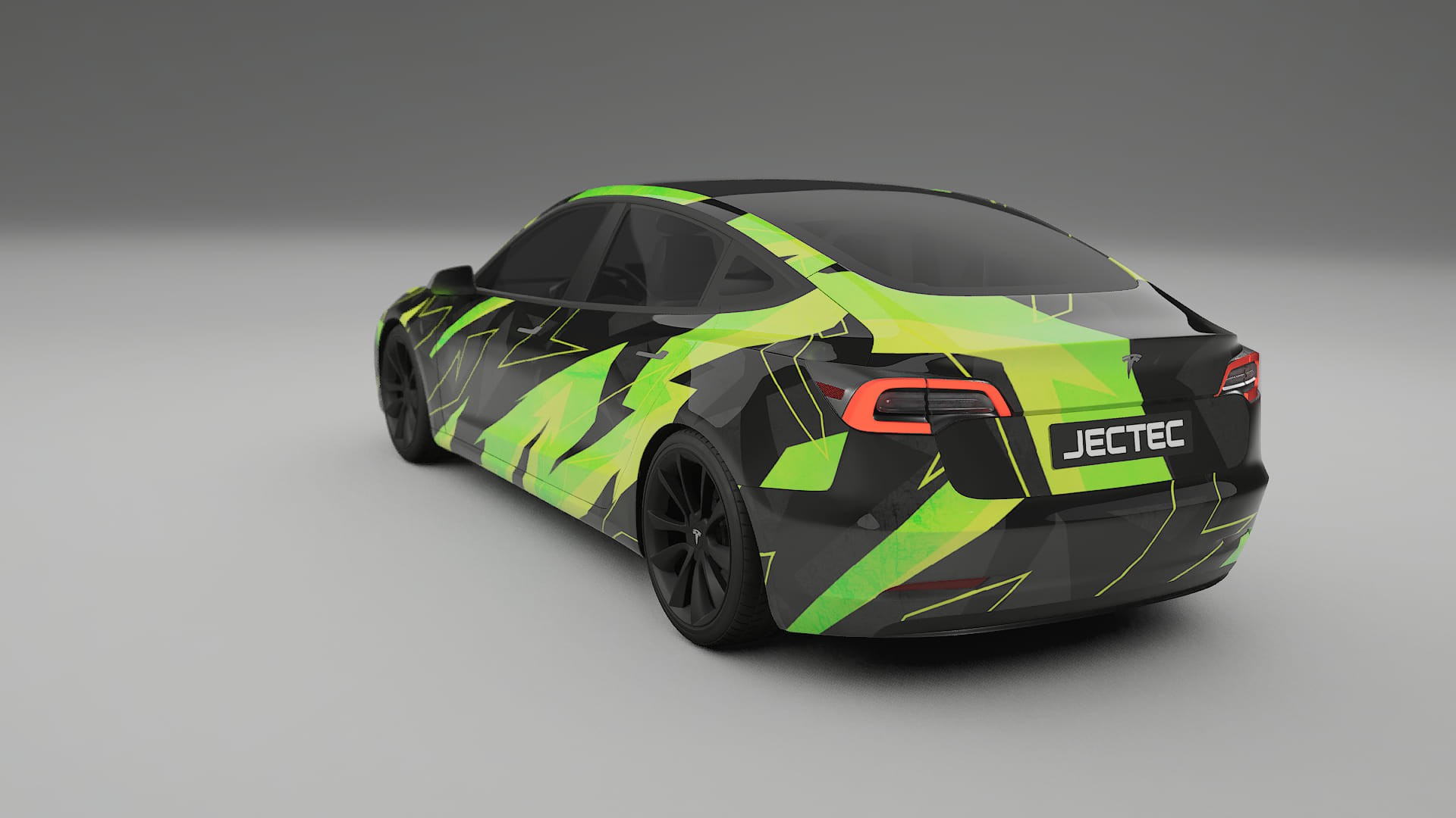 Tesla Model 3 NINJA TURTLES Designed Wrap PPF Kit – Printable Polyurethane Film