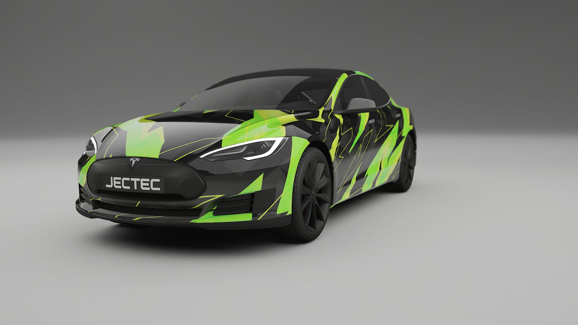 Tesla Model-S NINJA TURTLES Designed Wrap PPF Kit – Printable Polyurethane Film