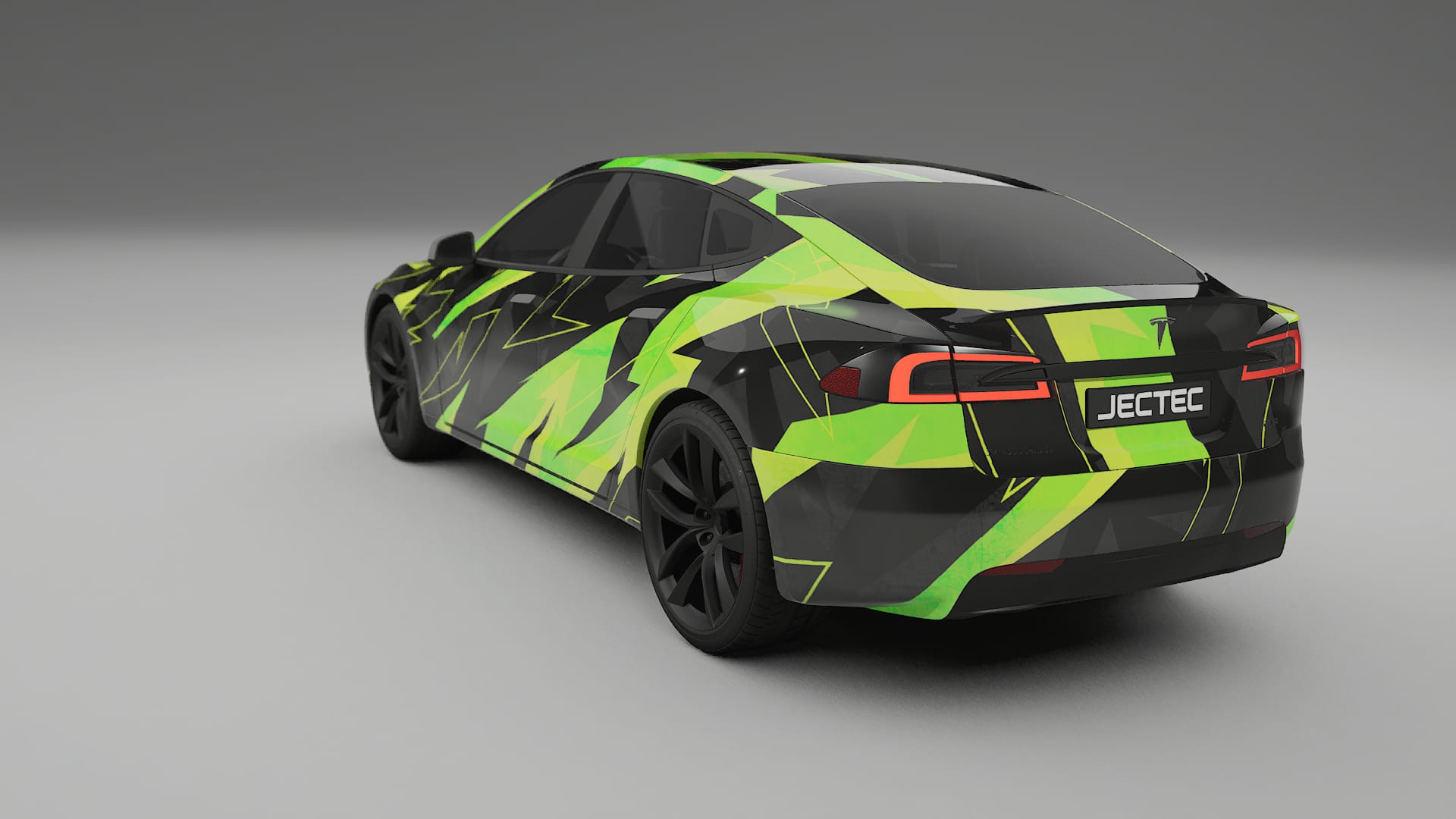 Tesla Model-S Refresh NINJA TURTLES Designed Wrap PPF Kit – Printable Polyurethane Film