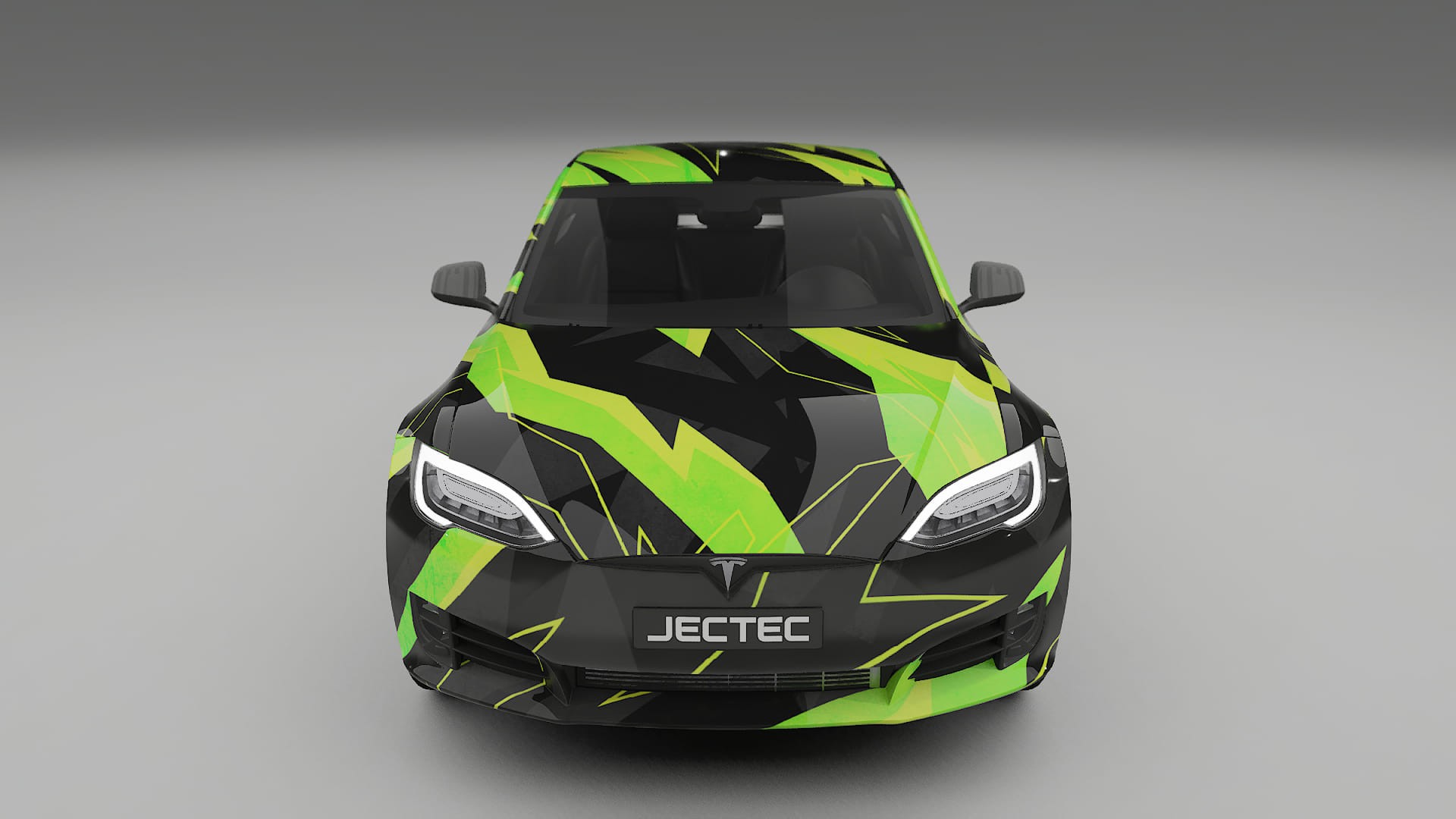 Tesla Model-S Refresh NINJA TURTLES Designed Wrap PPF Kit – Printable Polyurethane Film