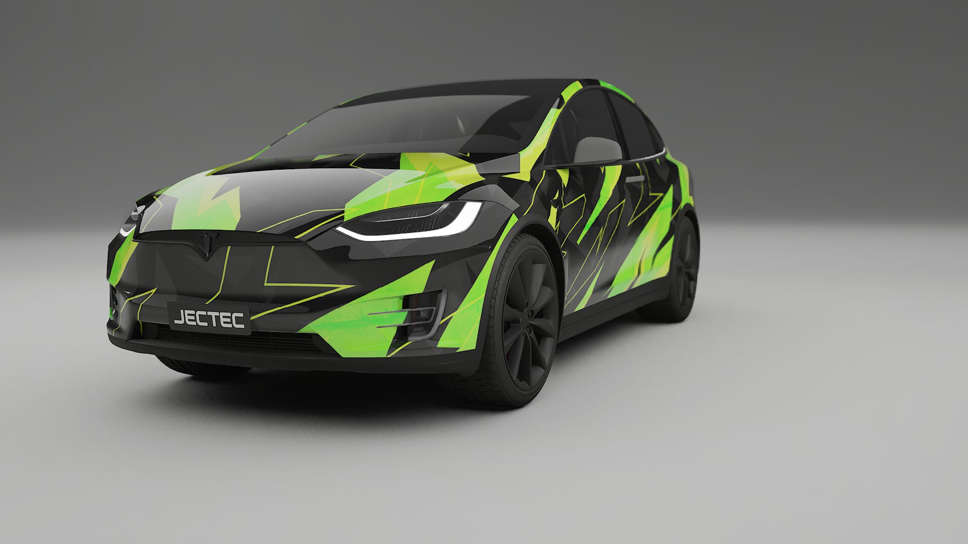 Tesla Model X NINJA TURTLES Designed Wrap PPF Kit – Printable Polyurethane Film