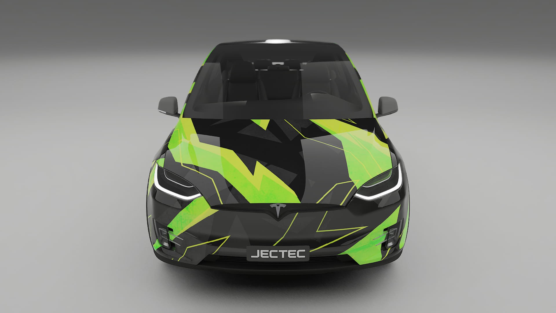 Tesla Model X NINJA TURTLES Designed Wrap PPF Kit – Printable Polyurethane Film