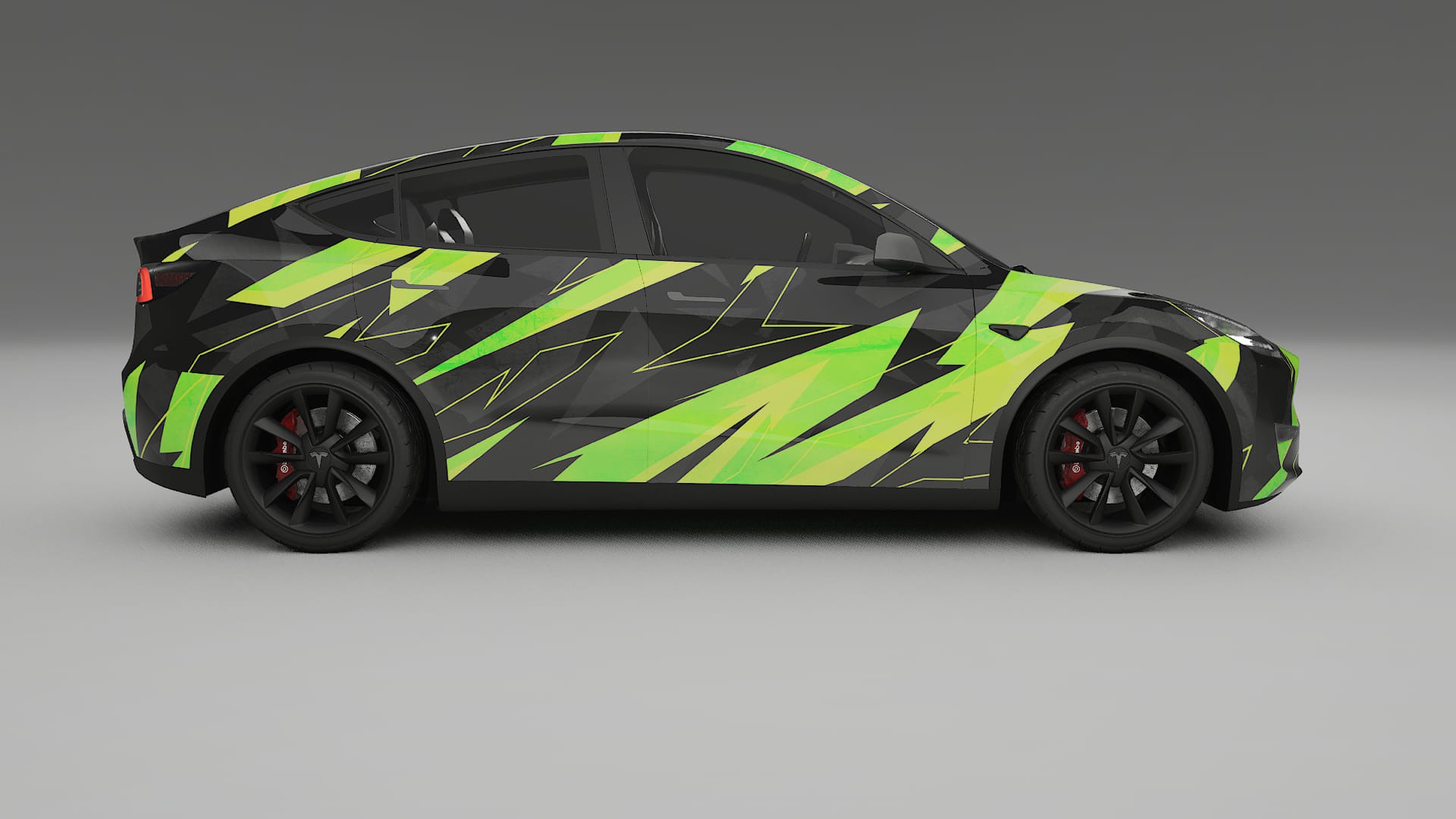 Tesla Model Y NINJA TURTLES Designed Wrap PPF Kit – Printable Polyurethane Film