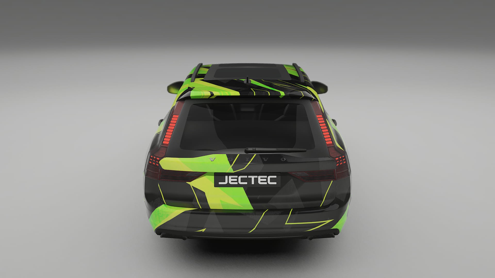 Volvo V90 P5 NINJA TURTLES Designed Wrap PPF Kit – Printable Polyurethane Film