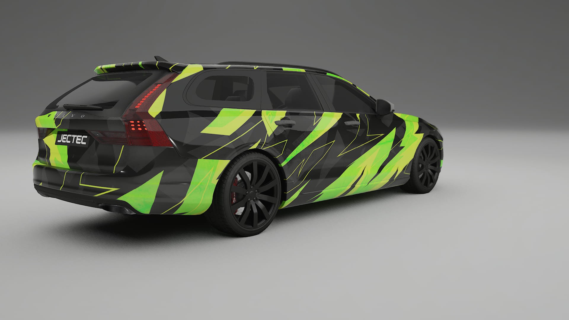 Volvo V90 P5 NINJA TURTLES Designed Wrap PPF Kit – Printable Polyurethane Film
