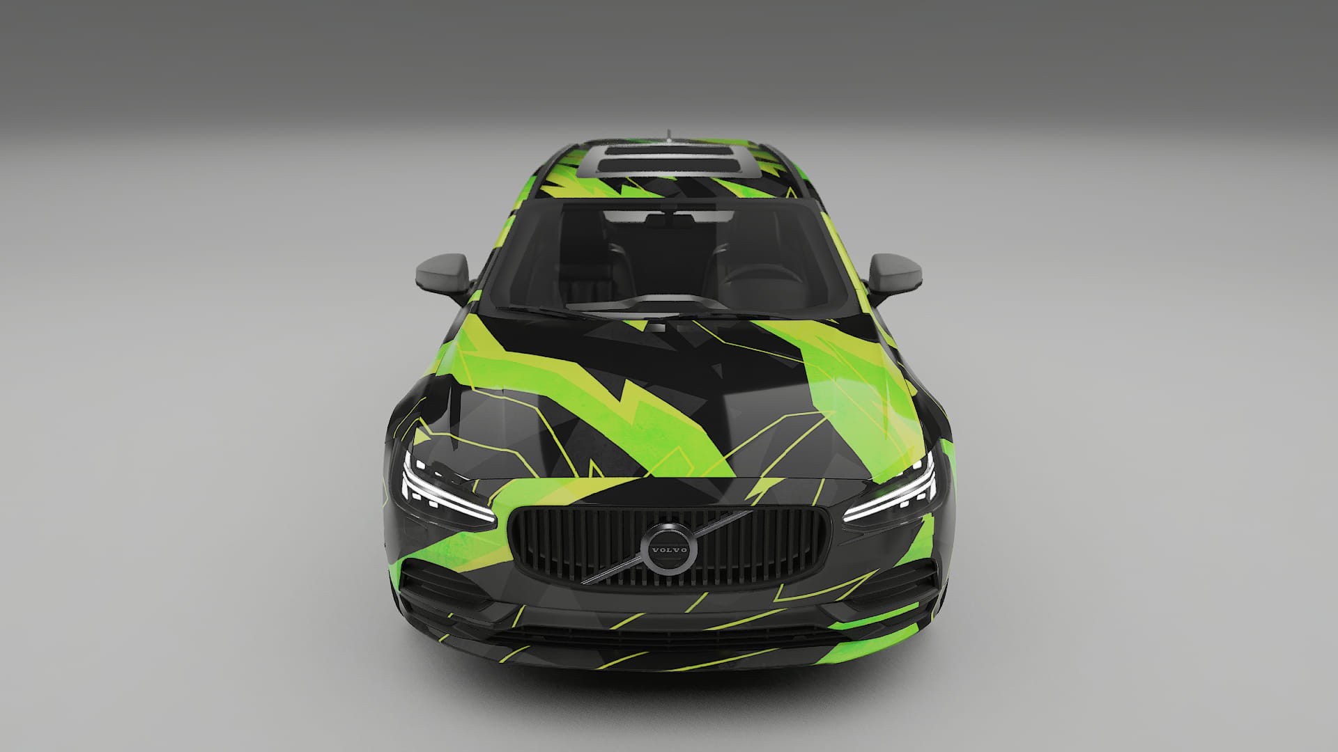 Volvo V90 P5 NINJA TURTLES Designed Wrap PPF Kit – Printable Polyurethane Film