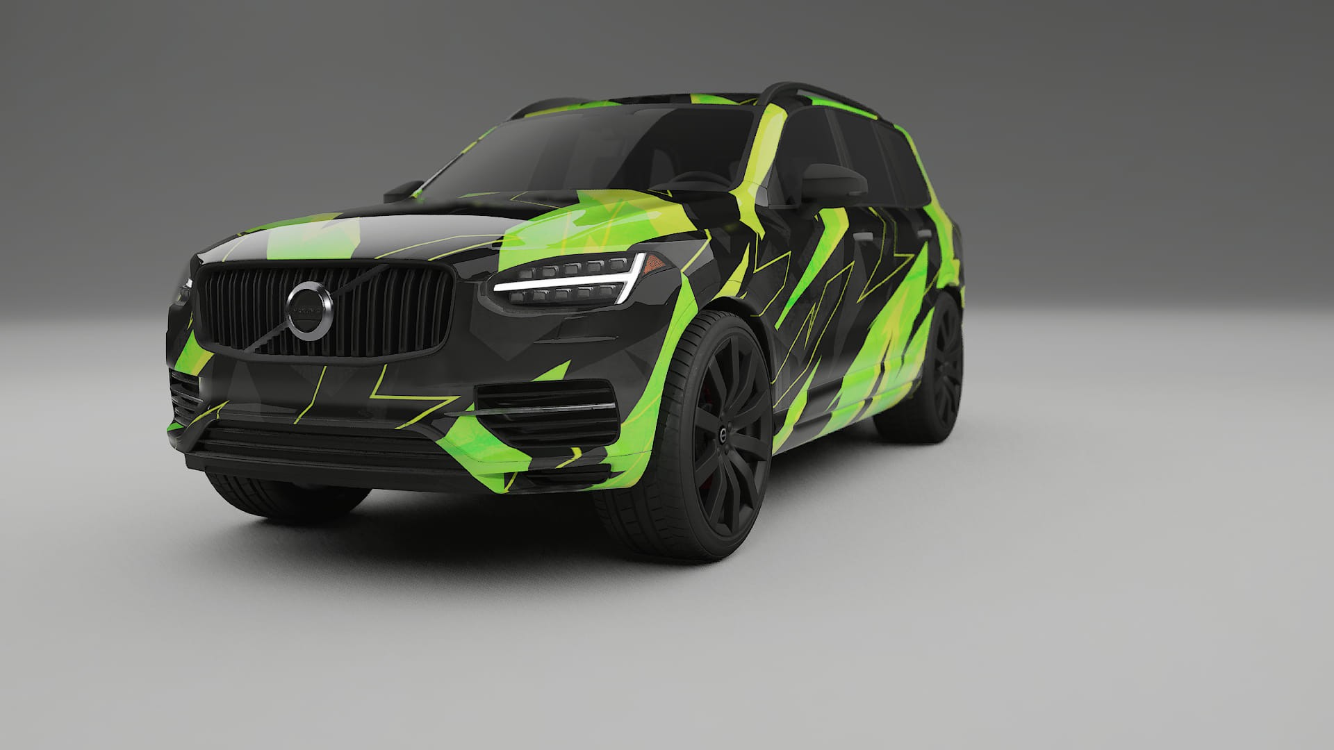 Volvo XC90 SPA NINJA TURTLES Designed Wrap PPF Kit – Printable Polyurethane Film