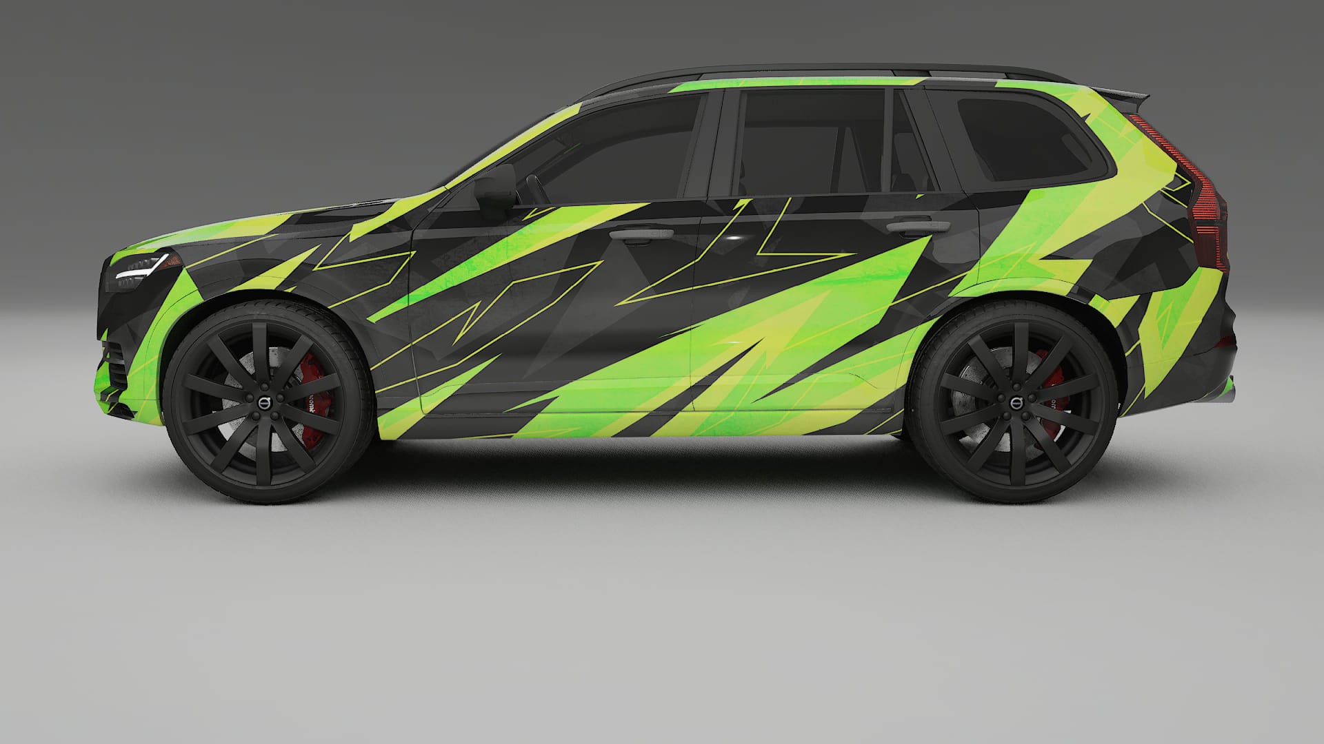 Volvo XC90 SPA NINJA TURTLES Designed Wrap PPF Kit – Printable Polyurethane Film