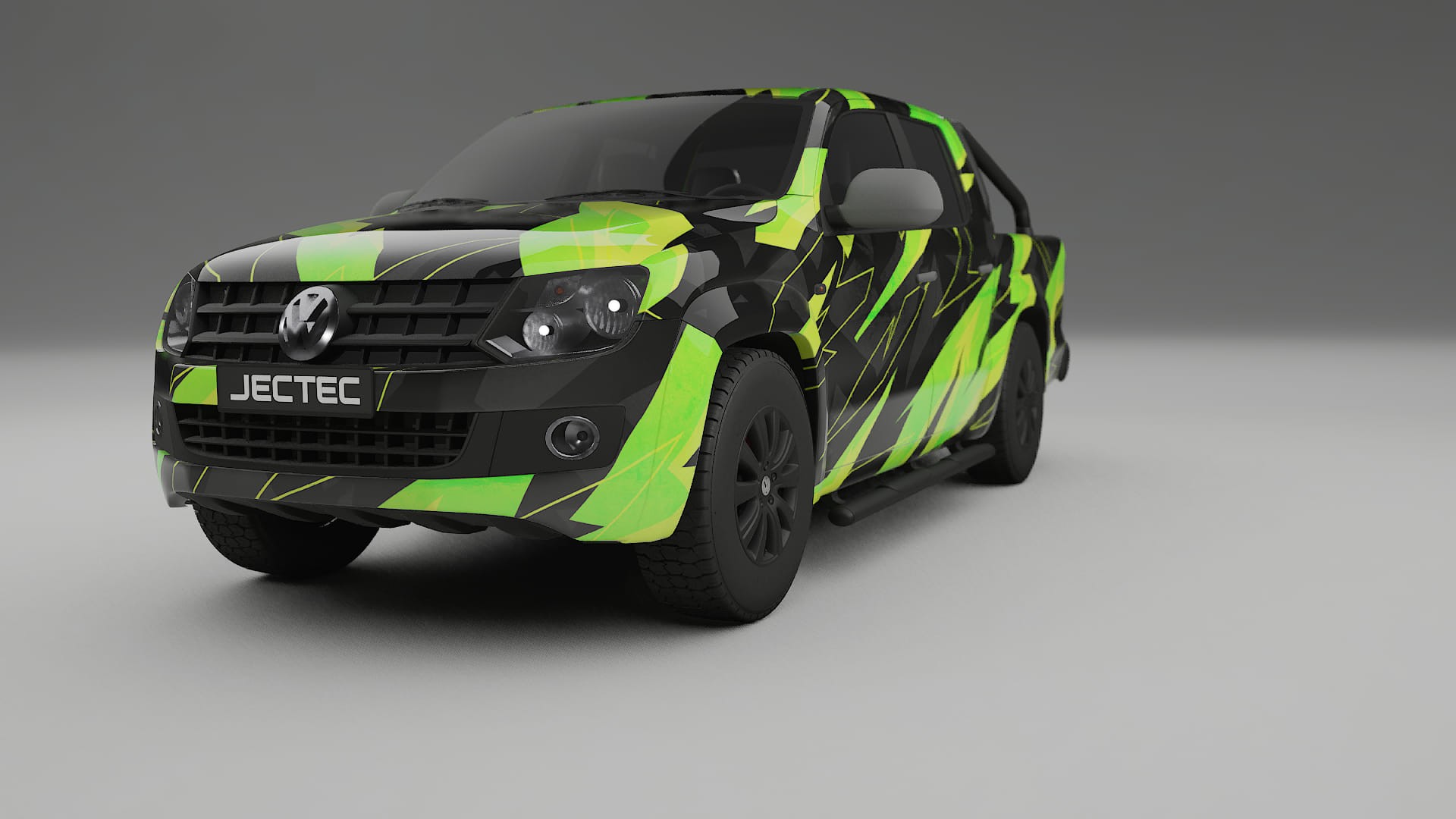 VW Amarok 2H NINJA TURTLES Designed Wrap PPF Kit – Printable Polyurethane Film