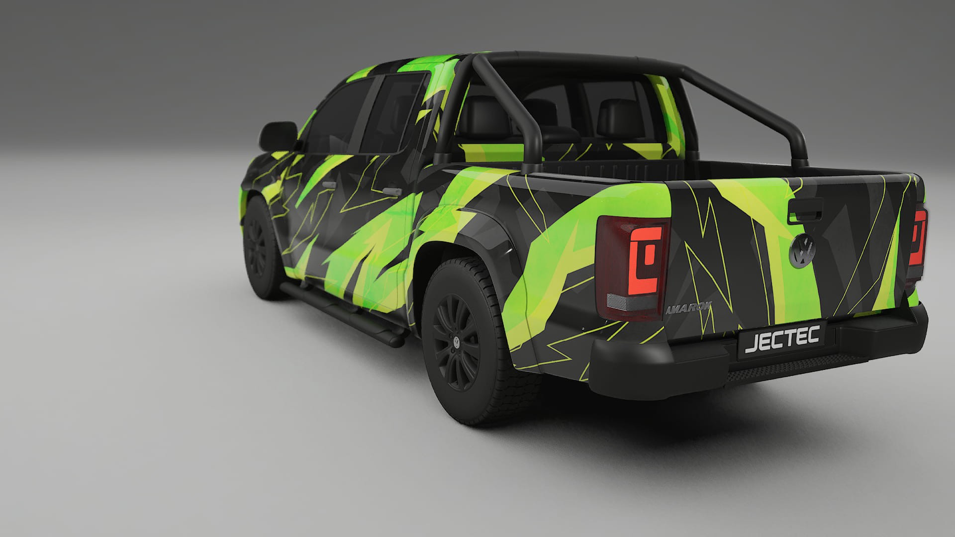 VW Amarok 2H NINJA TURTLES Designed Wrap PPF Kit – Printable Polyurethane Film