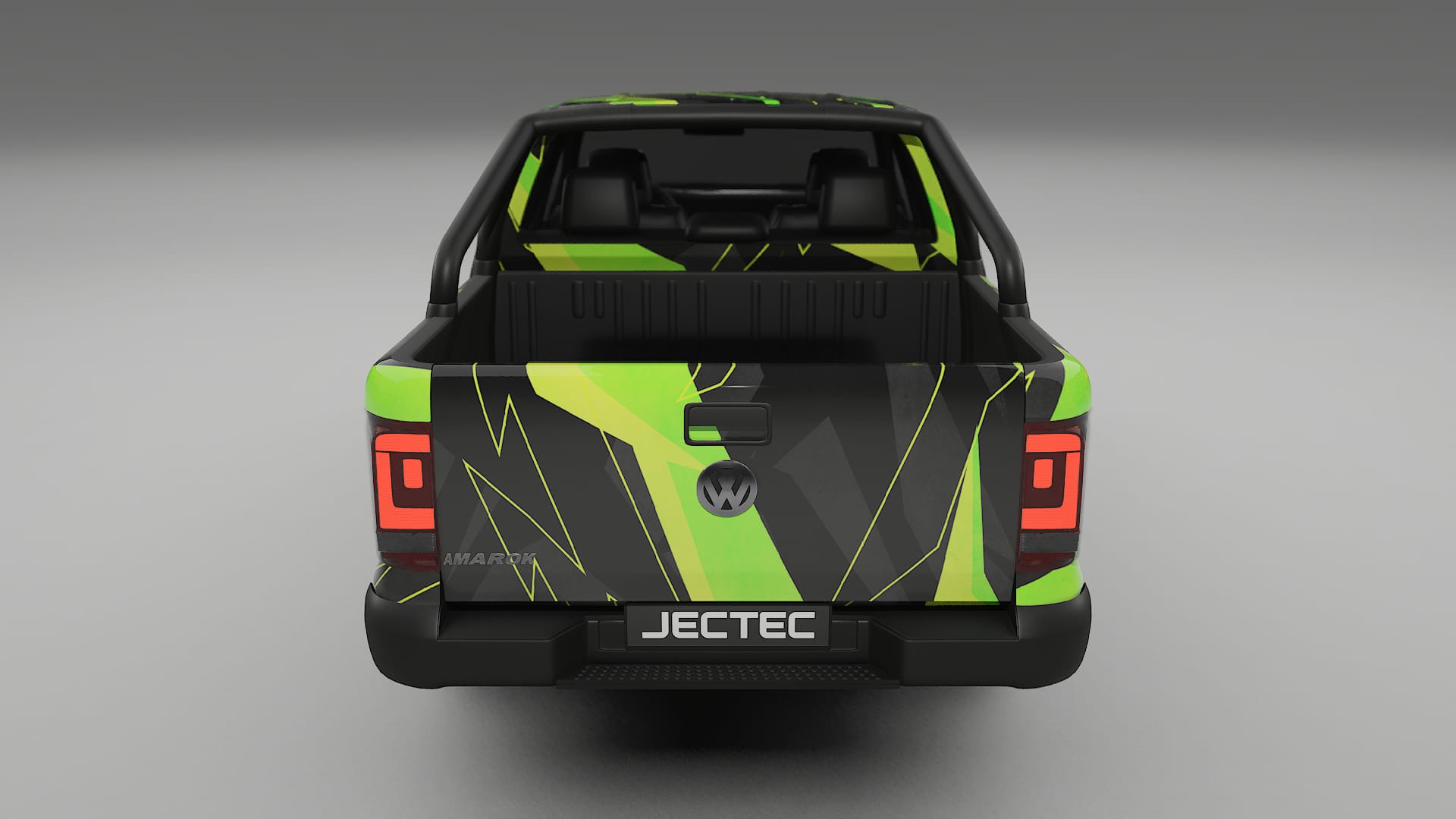 VW Amarok 2H NINJA TURTLES Designed Wrap PPF Kit – Printable Polyurethane Film