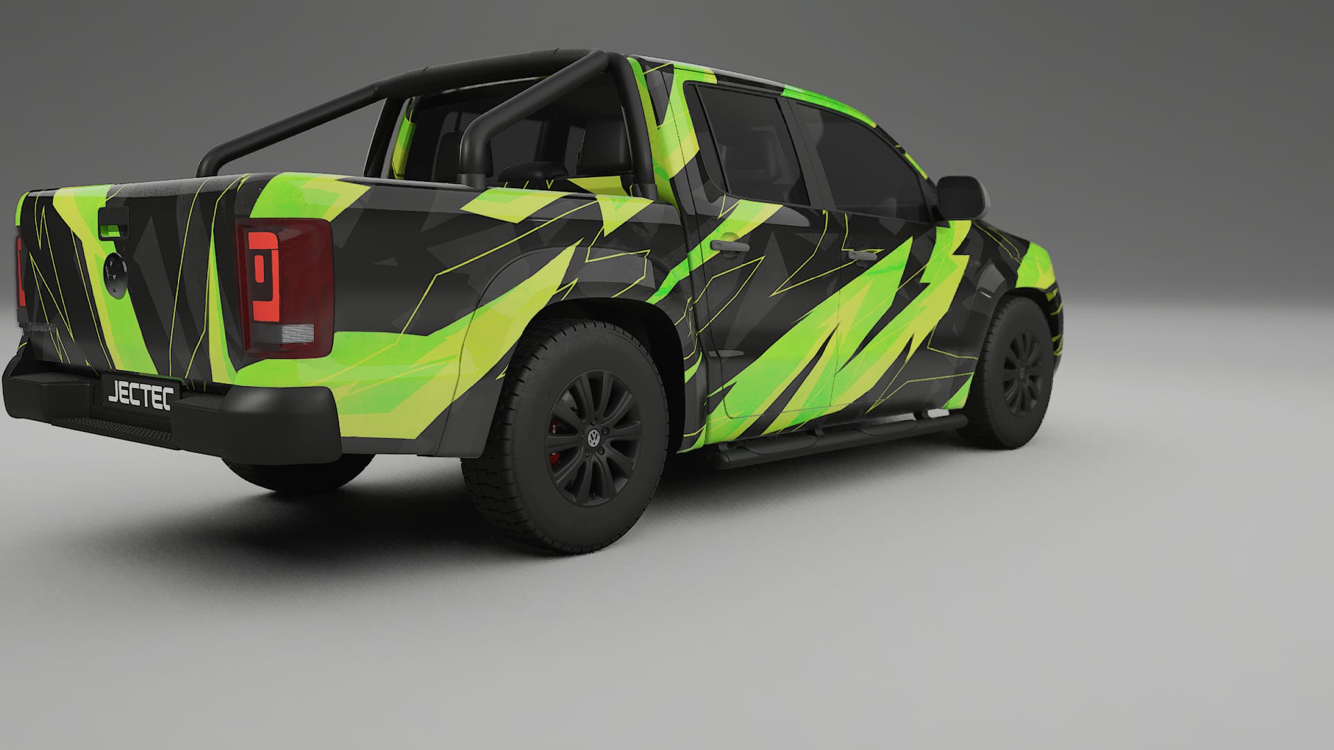 VW Amarok 2H NINJA TURTLES Designed Wrap PPF Kit – Printable Polyurethane Film
