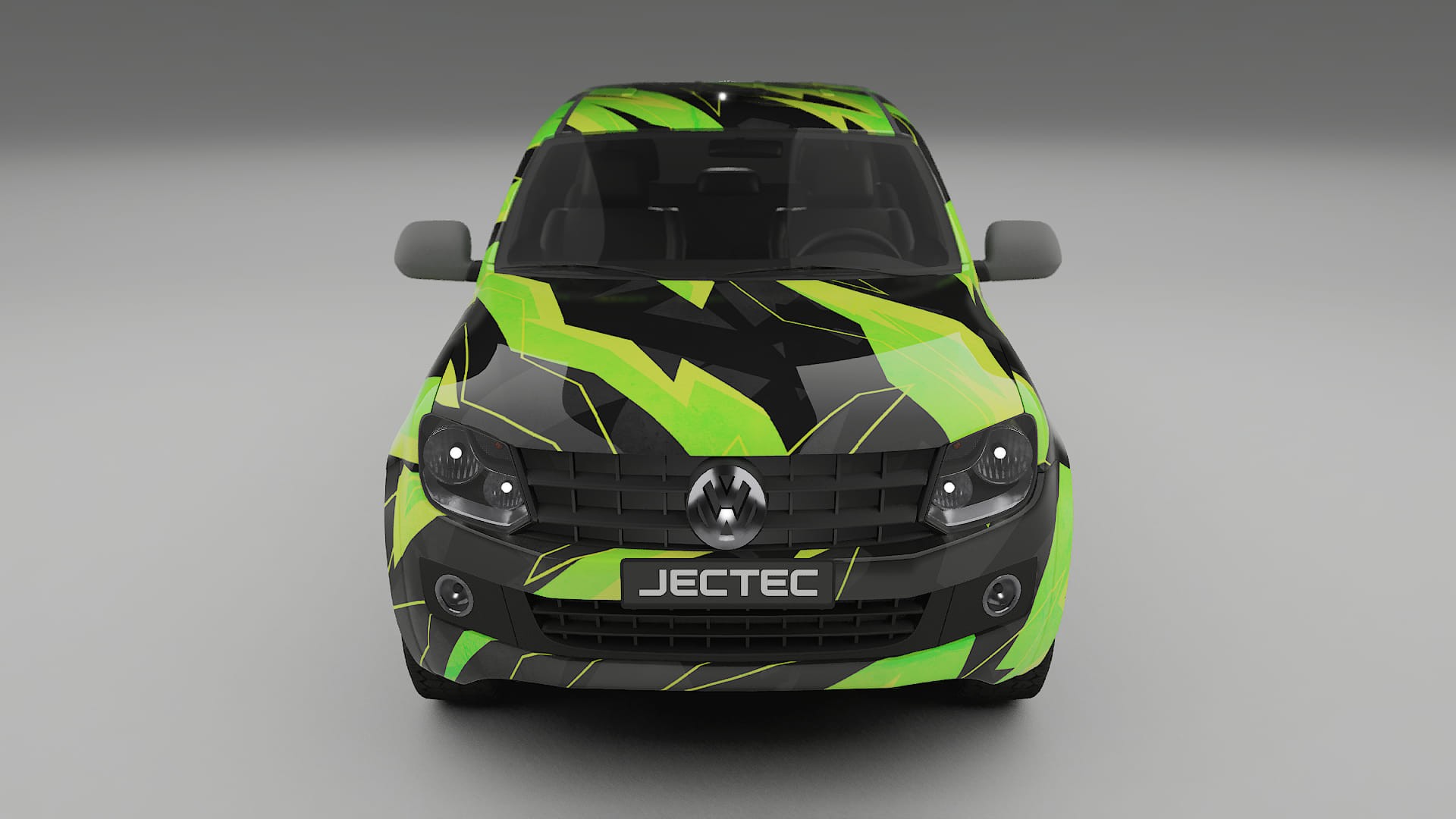 VW Amarok 2H NINJA TURTLES Designed Wrap PPF Kit – Printable Polyurethane Film