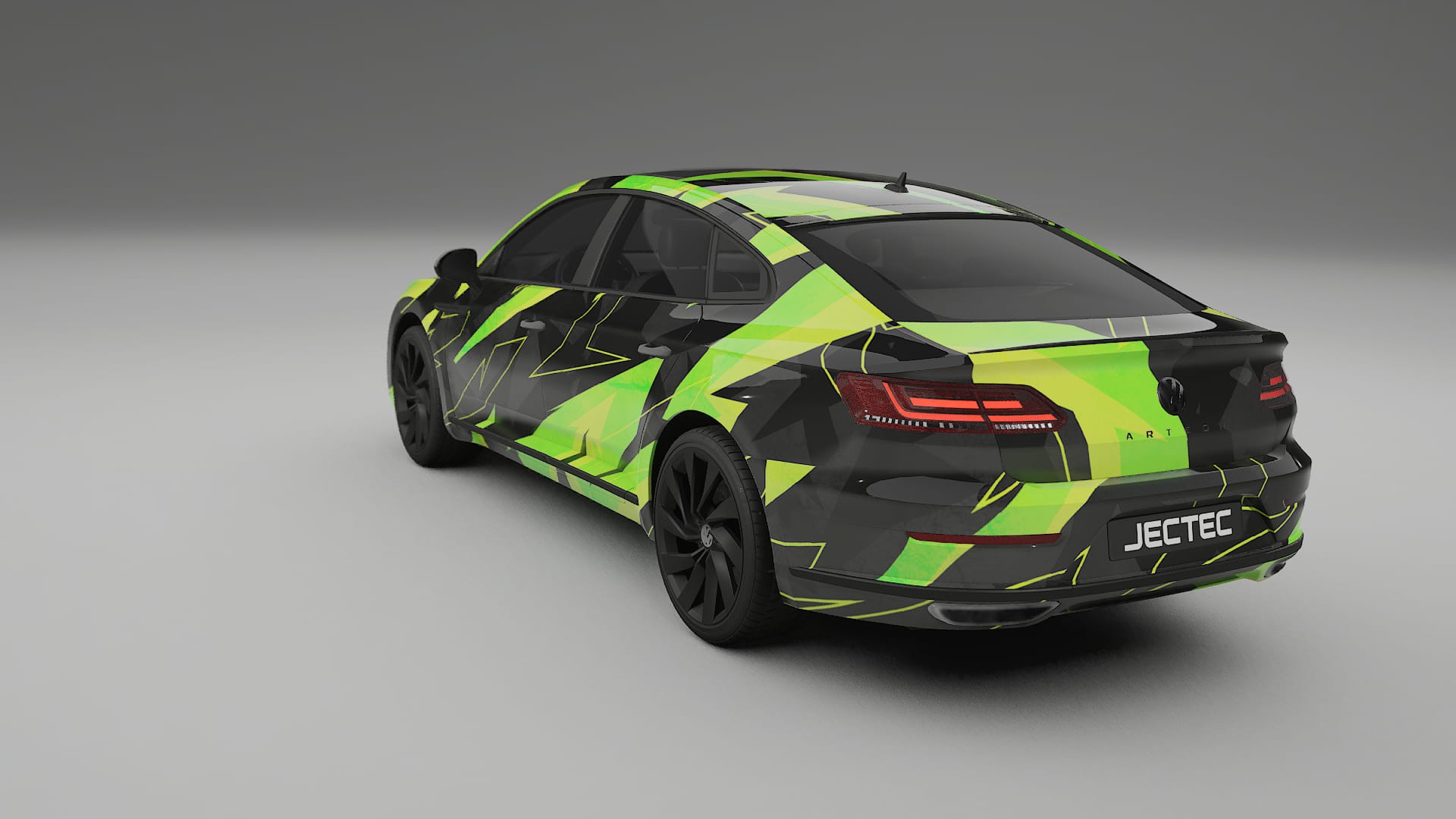 VW Arteon R 3H prefacelift pre-LCI NINJA TURTLES Designed Wrap PPF Kit – Printable Polyurethane Film