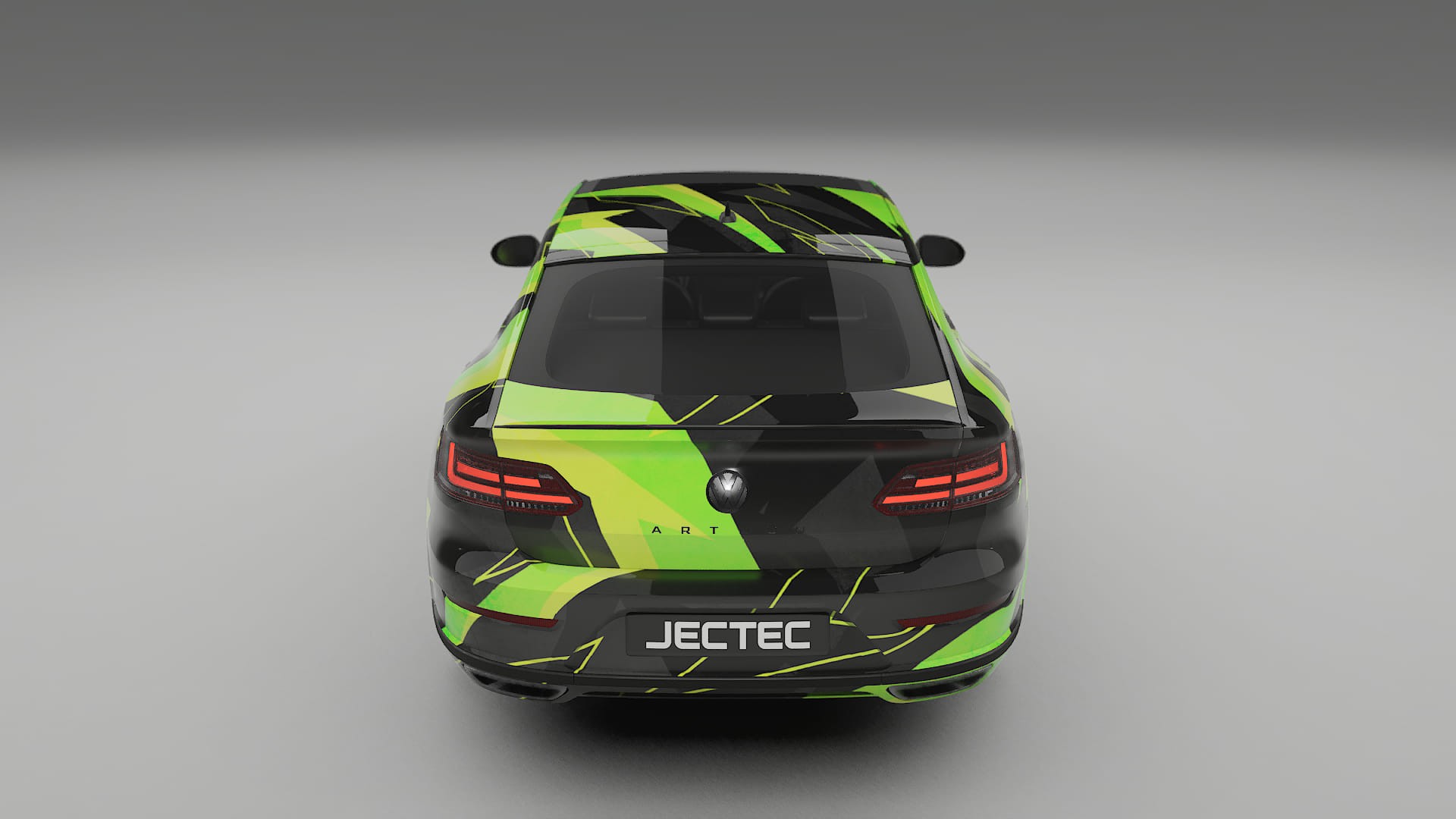VW Arteon R 3H prefacelift pre-LCI NINJA TURTLES Designed Wrap PPF Kit – Printable Polyurethane Film