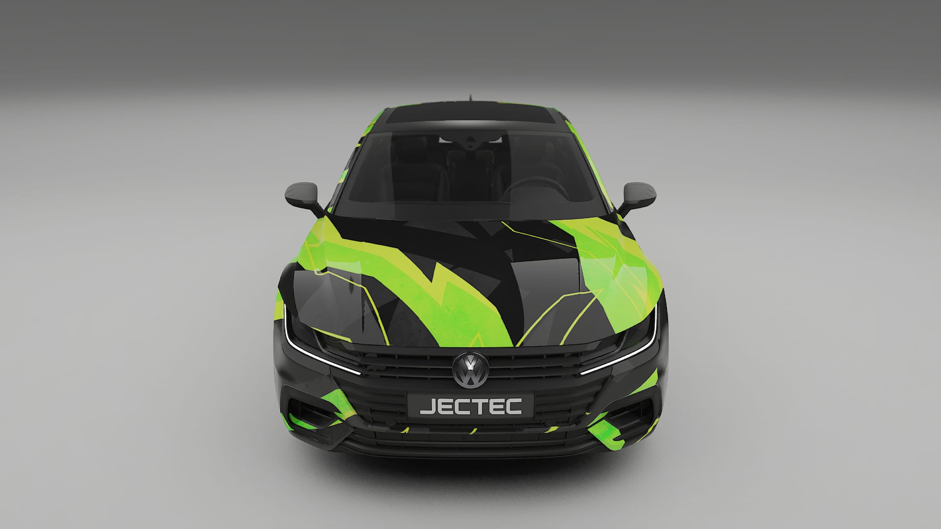 VW Arteon R 3H prefacelift pre-LCI NINJA TURTLES Designed Wrap PPF Kit – Printable Polyurethane Film