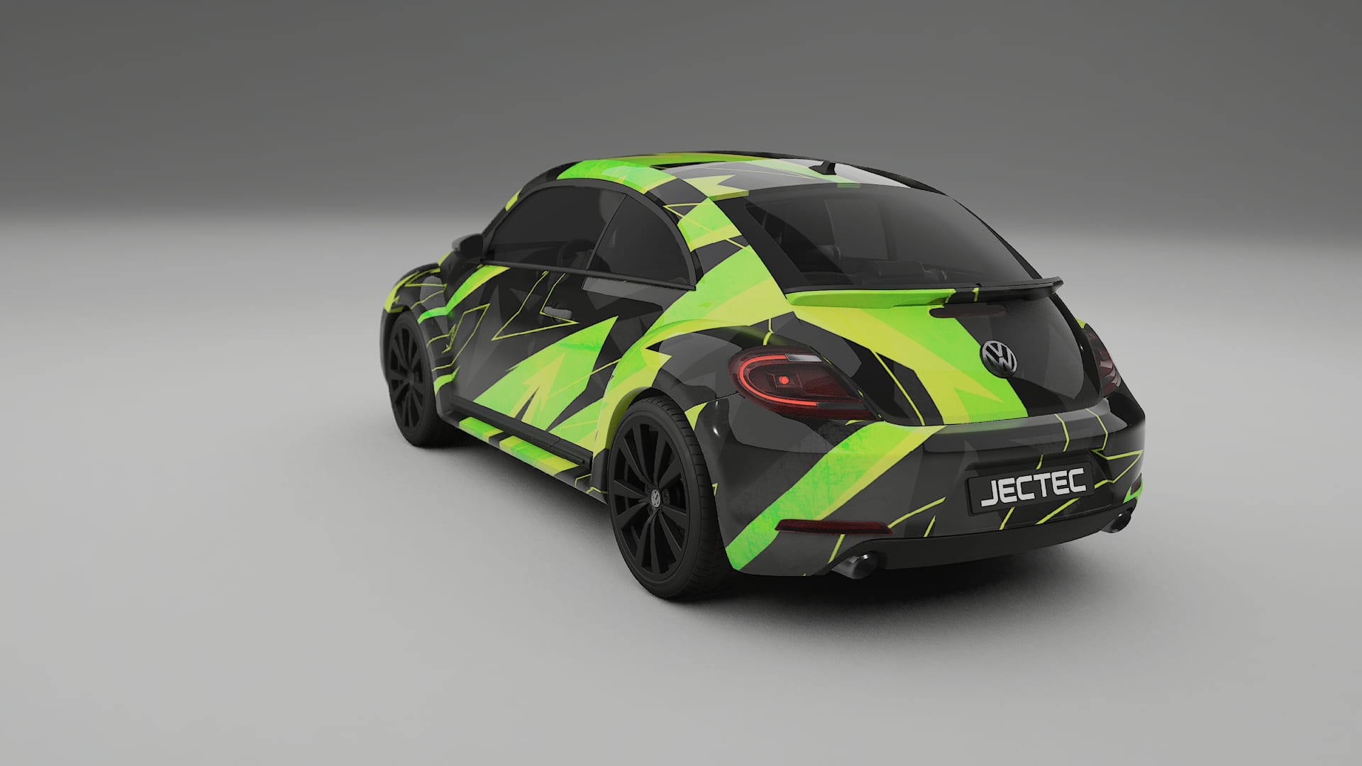 VW Beetle A5 prefacelift pre-LCI NINJA TURTLES Designed Wrap PPF Kit – Printable Polyurethane Film