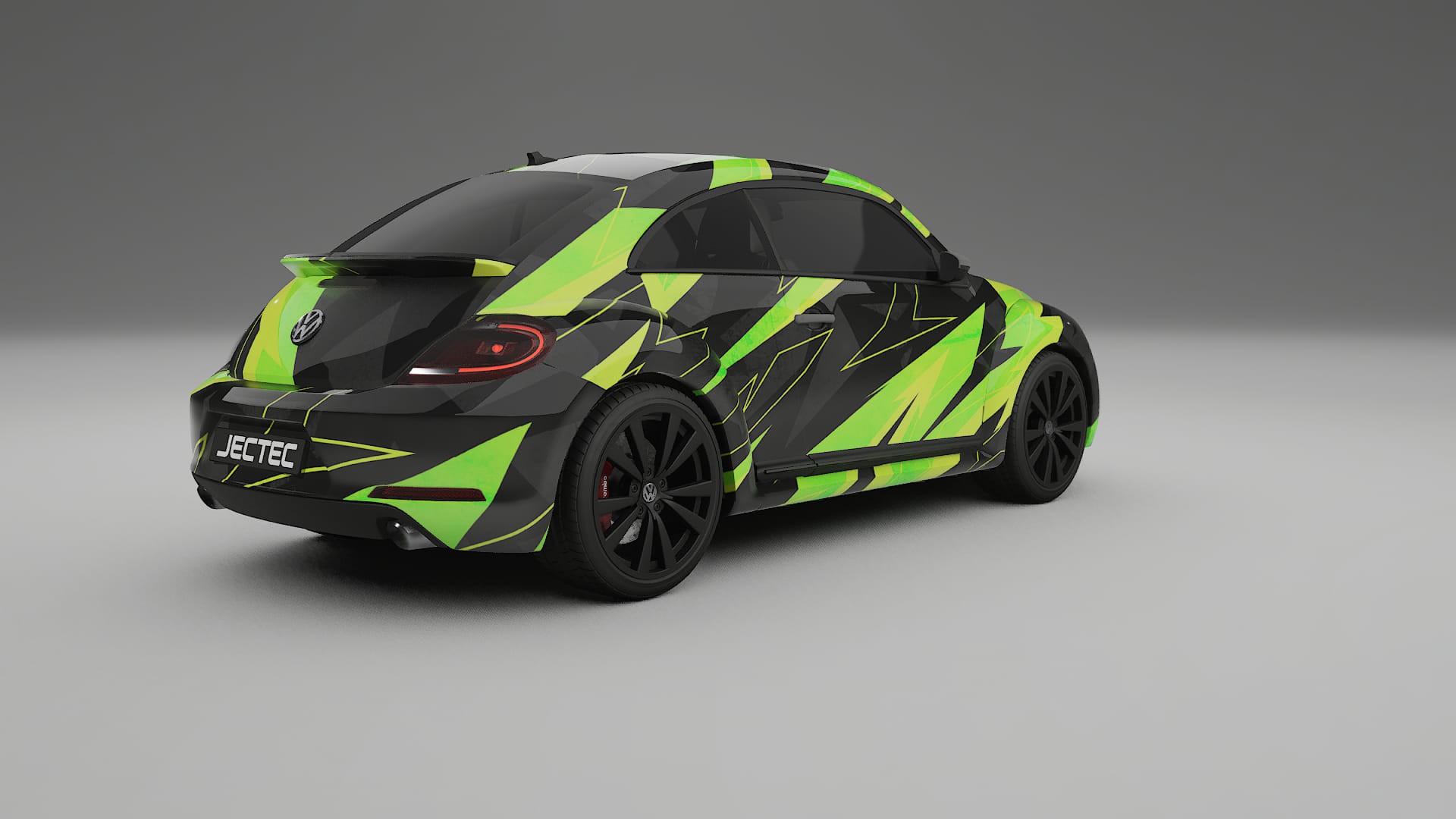 VW Beetle A5 prefacelift pre-LCI NINJA TURTLES Designed Wrap PPF Kit – Printable Polyurethane Film