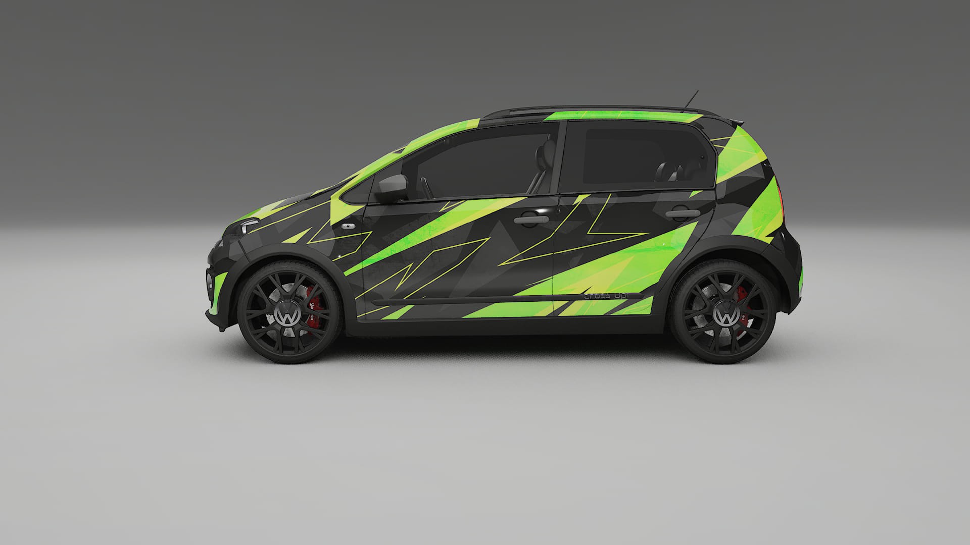 VW Cross Up NINJA TURTLES Designed Wrap PPF Kit – Printable Polyurethane Film