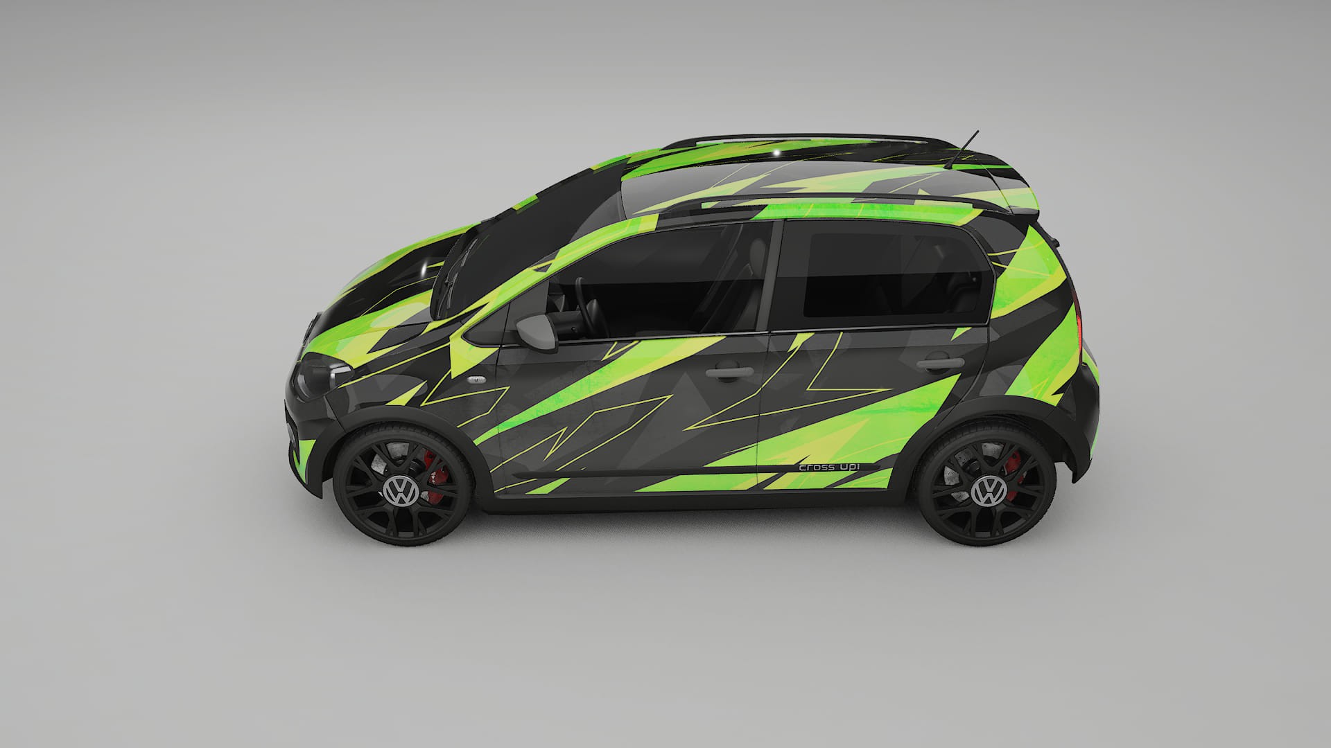 VW Cross Up NINJA TURTLES Designed Wrap PPF Kit – Printable Polyurethane Film