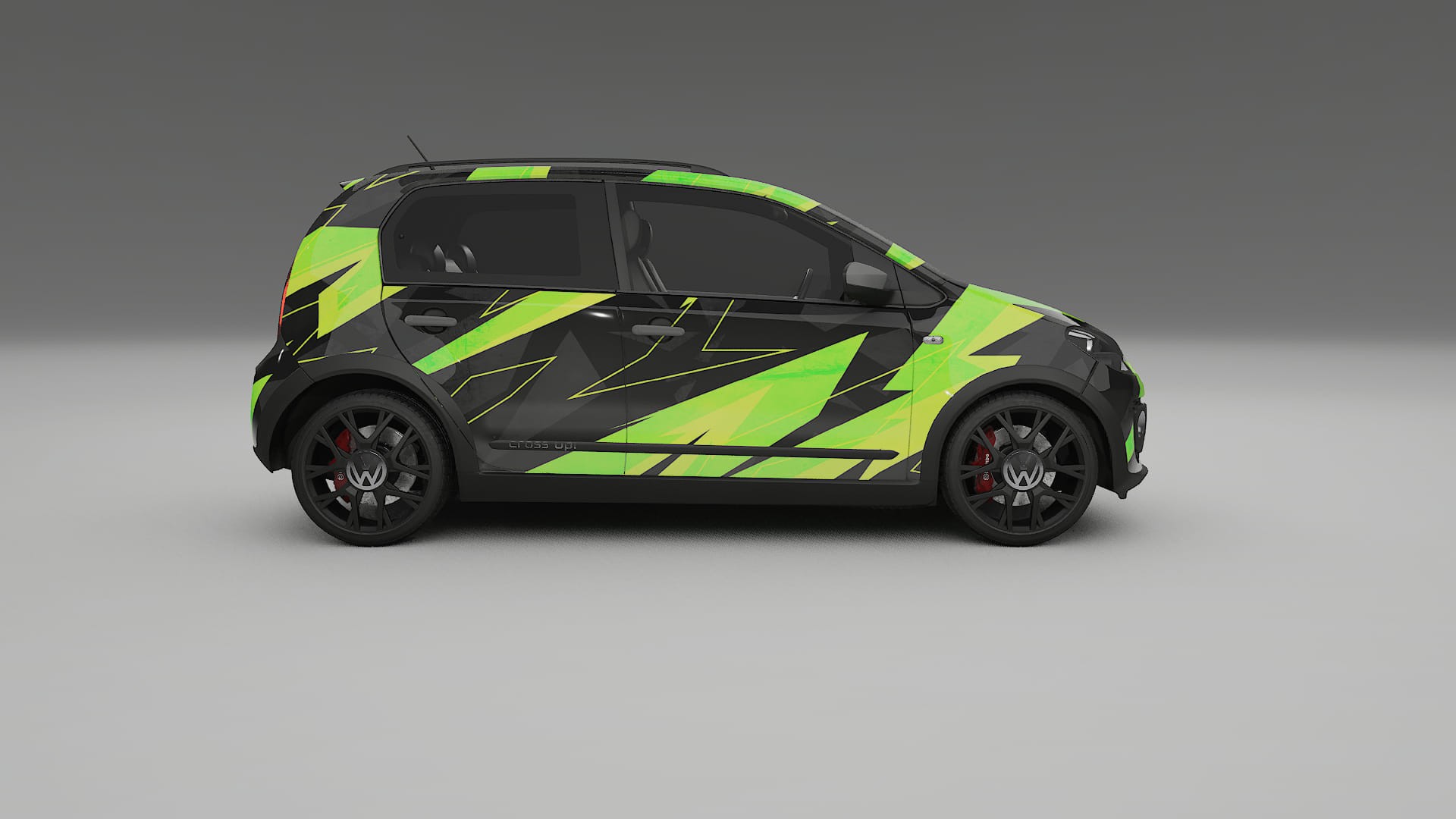 VW Cross Up NINJA TURTLES Designed Wrap PPF Kit – Printable Polyurethane Film