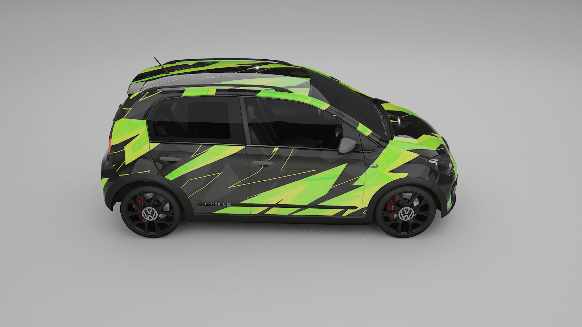 VW Cross Up NINJA TURTLES Designed Wrap PPF Kit – Printable Polyurethane Film