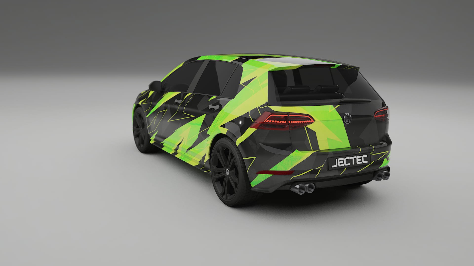 VW Golf Mk7 NINJA TURTLES Designed Wrap PPF Kit – Printable Polyurethane Film
