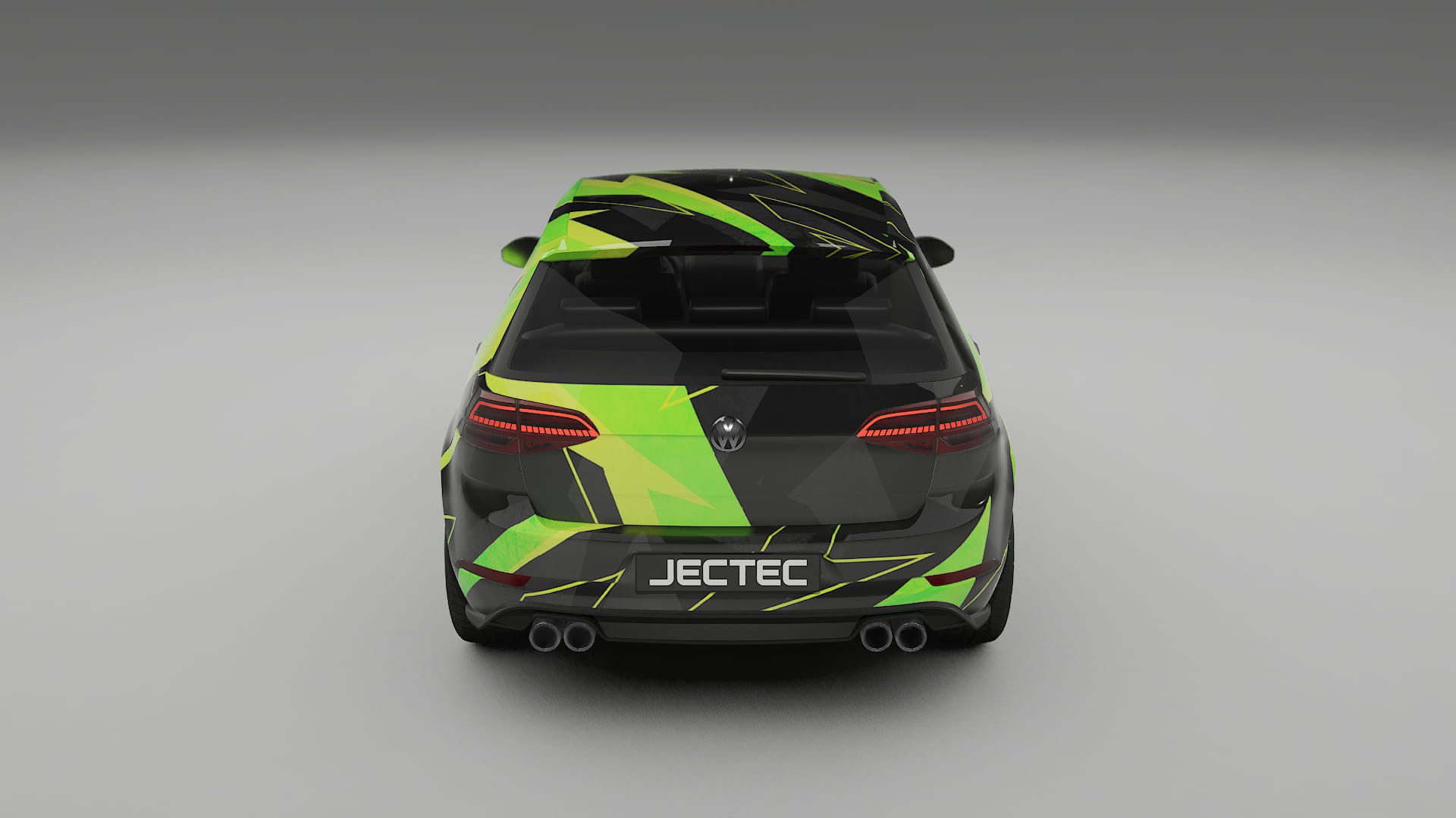 VW Golf Mk7 NINJA TURTLES Designed Wrap PPF Kit – Printable Polyurethane Film