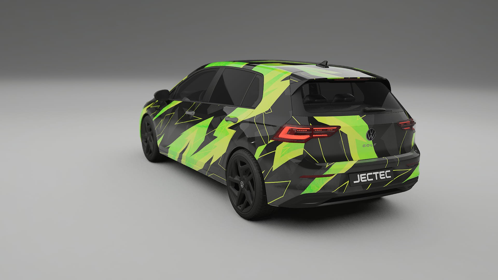 VW Golf Mk8 NINJA TURTLES Designed Wrap PPF Kit – Printable Polyurethane Film