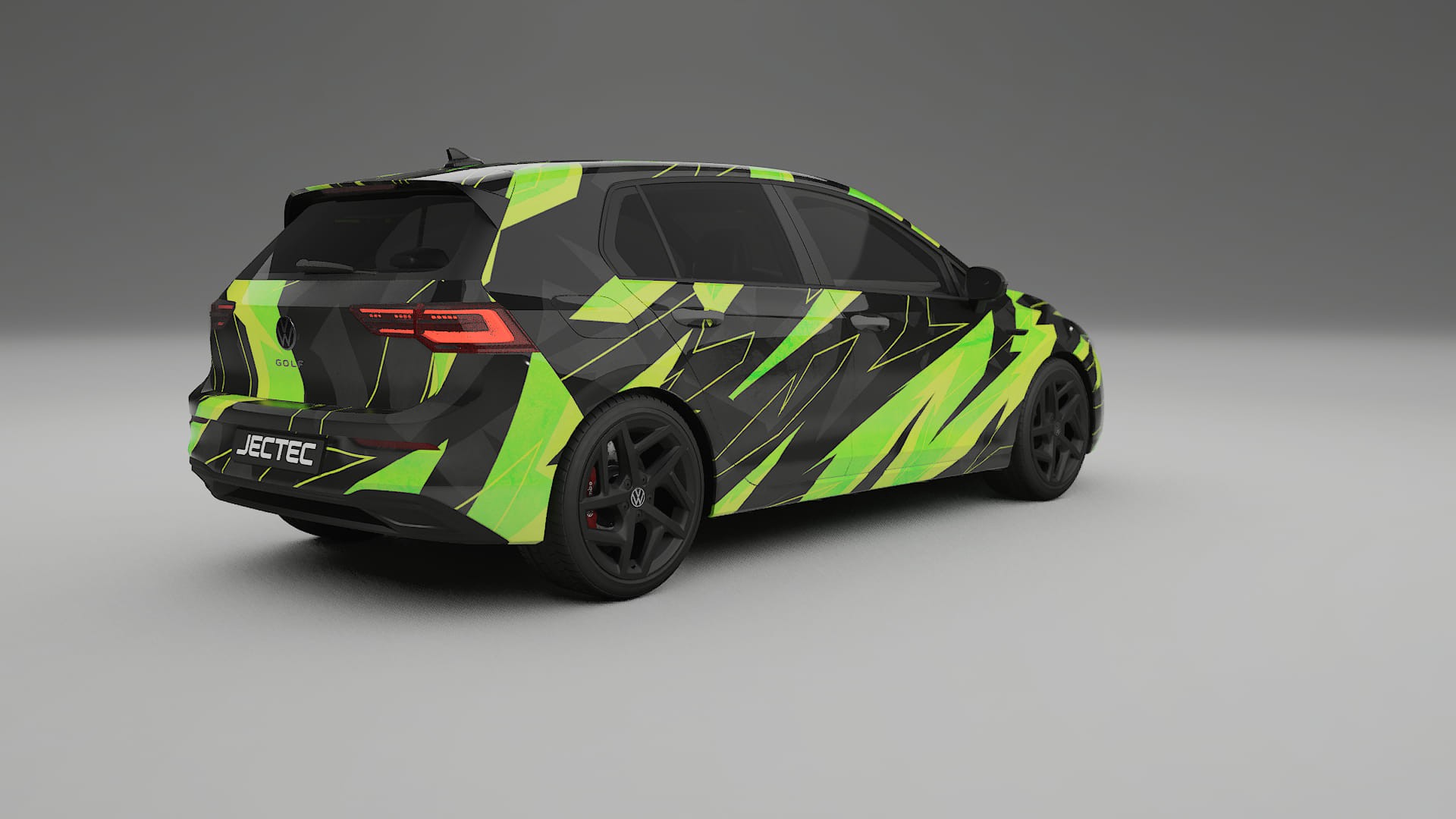 VW Golf Mk8 NINJA TURTLES Designed Wrap PPF Kit – Printable Polyurethane Film