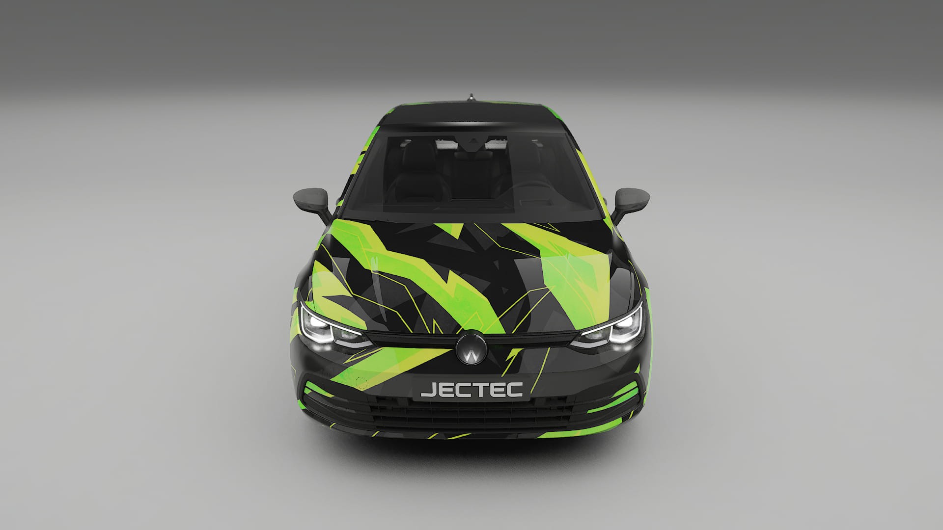 VW Golf Mk8 NINJA TURTLES Designed Wrap PPF Kit – Printable Polyurethane Film