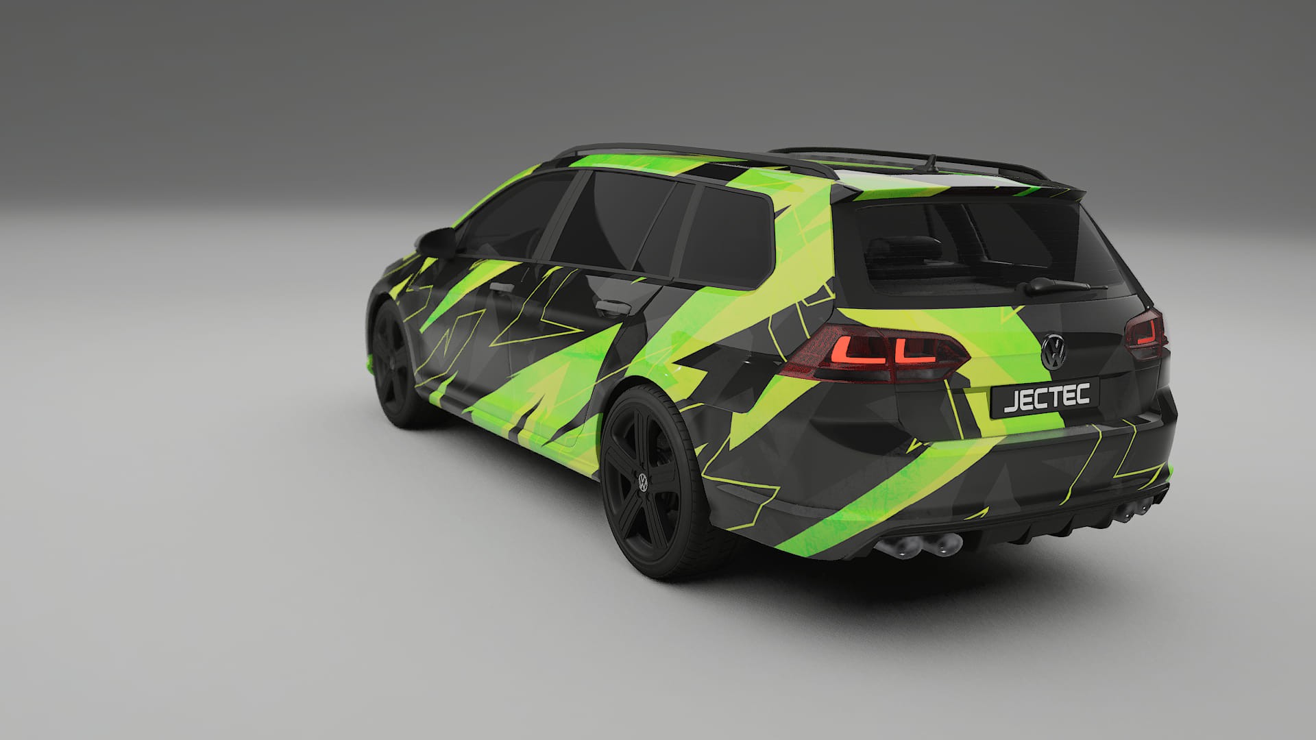 VW Golf Variant Mk7 NINJA TURTLES Designed Wrap PPF Kit – Printable Polyurethane Film