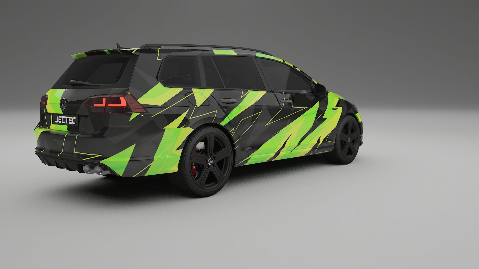 VW Golf Variant Mk7 NINJA TURTLES Designed Wrap PPF Kit – Printable Polyurethane Film
