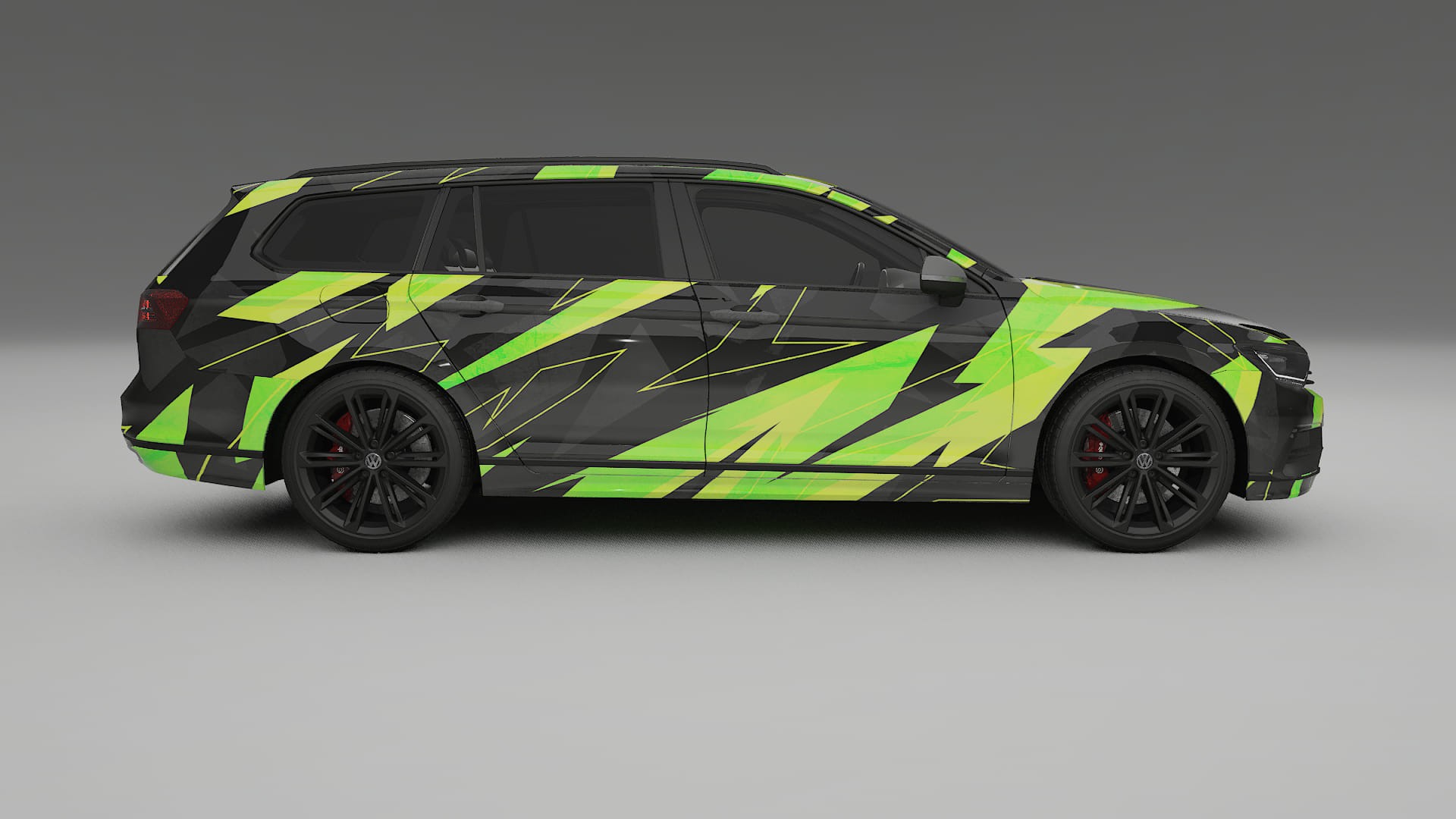 VW Passat VariantR B8 NINJA TURTLES Designed Wrap PPF Kit – Printable Polyurethane Film